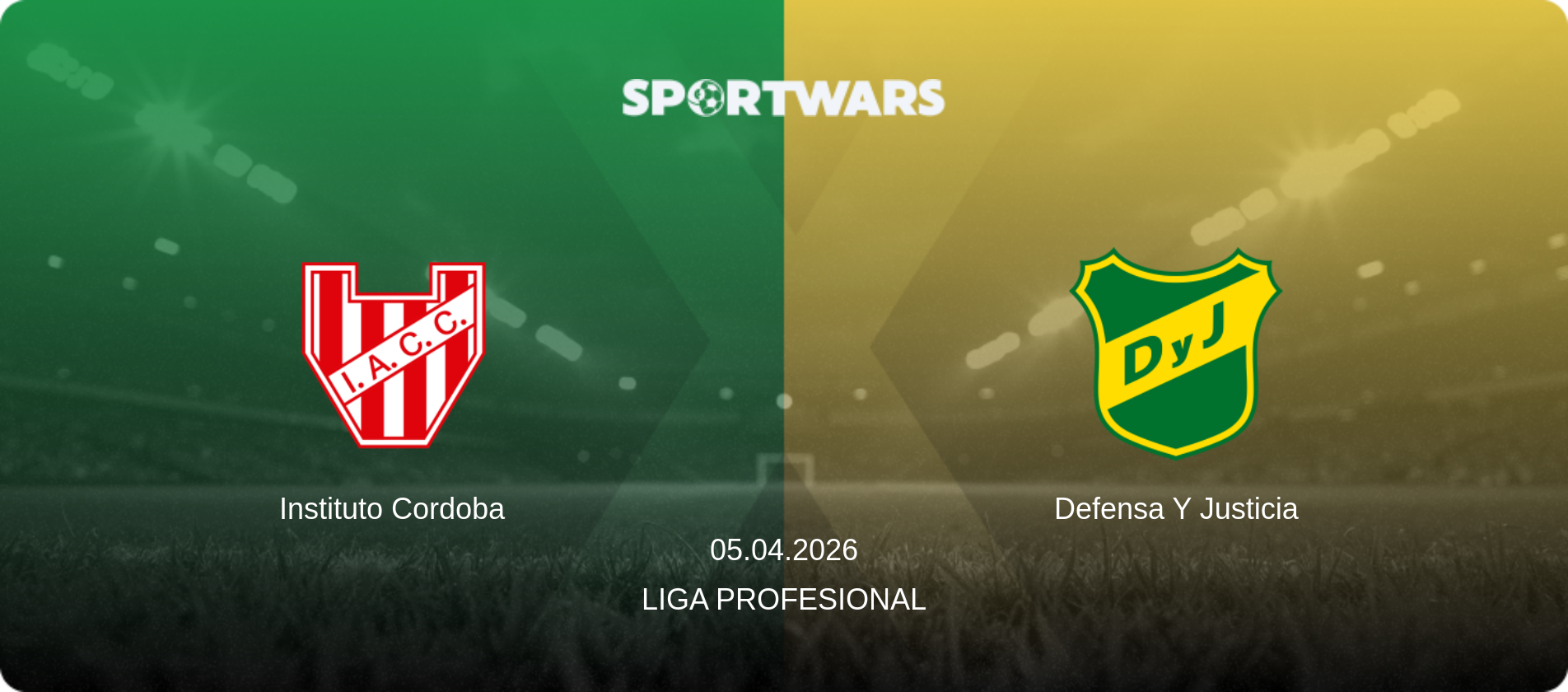 Instituto Cordoba — Defensa Y Justicia, 05.04.2026 — Liga Profesional (match preview)