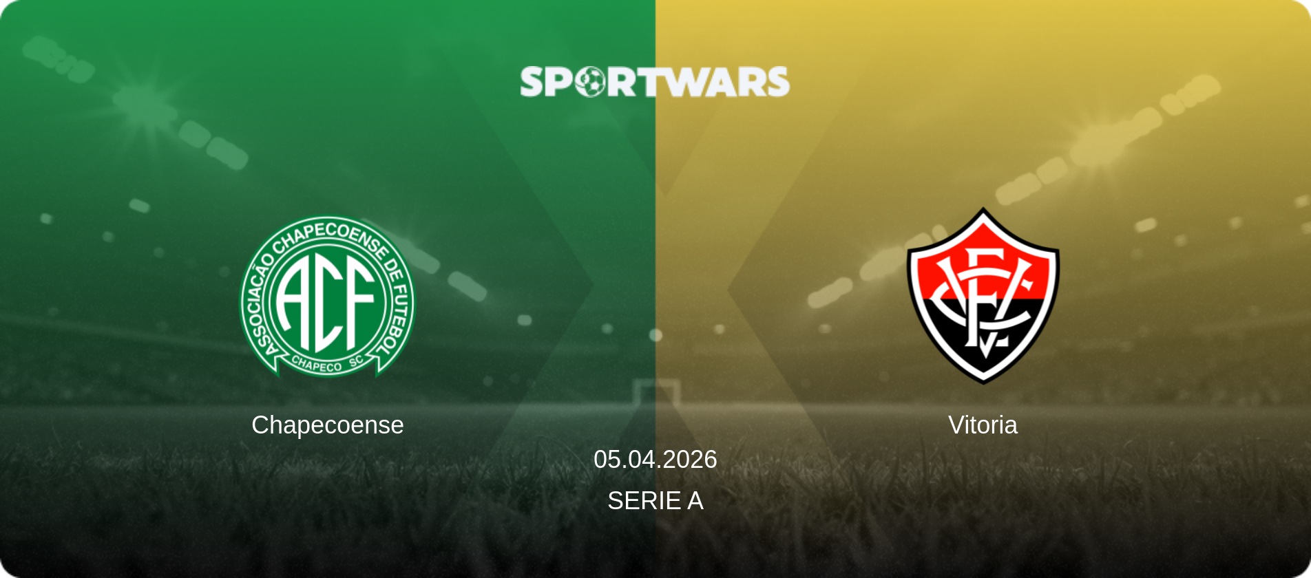 Chapecoense — Vitoria, 05.04.2026 — Serie A (match preview)