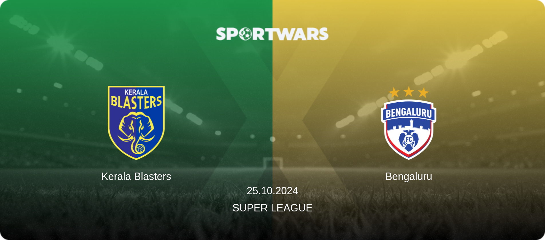 Kerala Blasters — Bengaluru, 25.10.2024 — Super League (match preview)