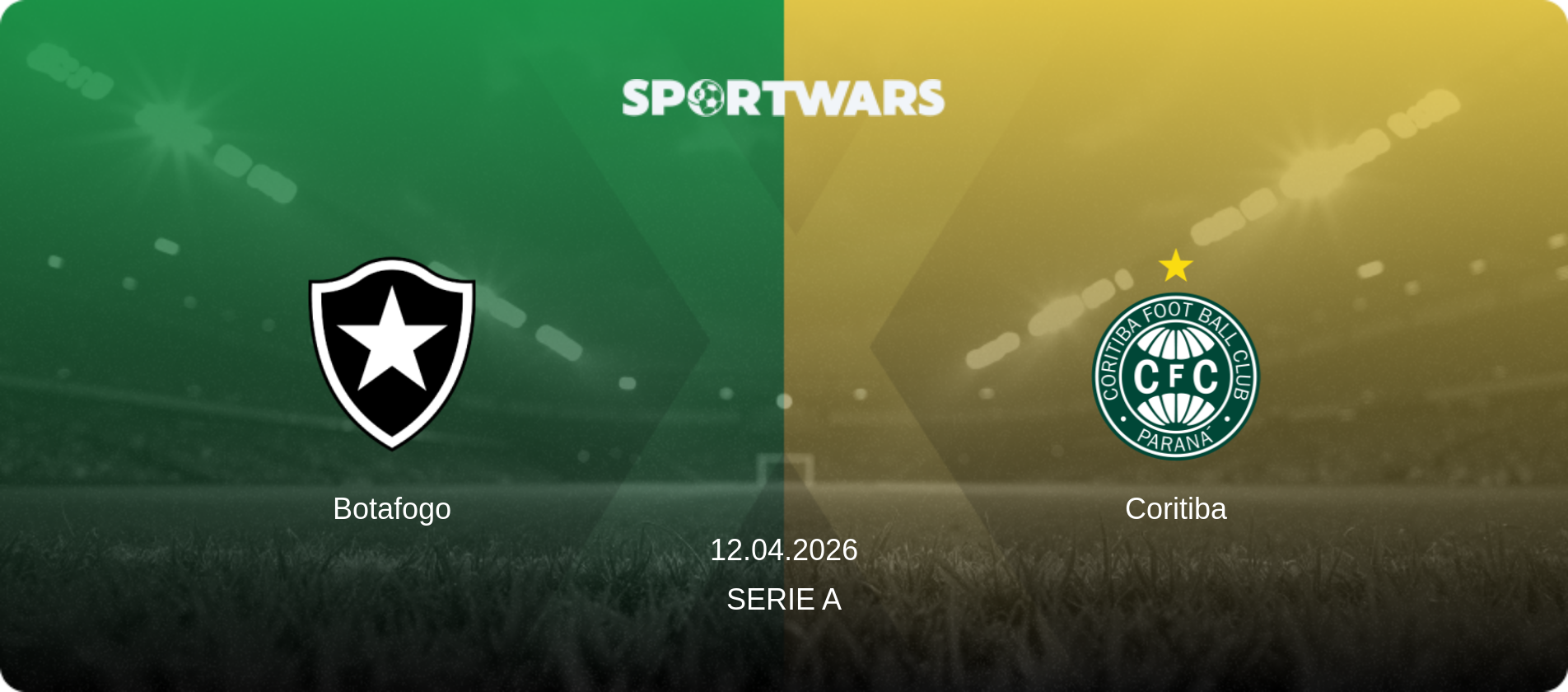 Botafogo — Coritiba, 12.04.2026 — Serie A (match preview)