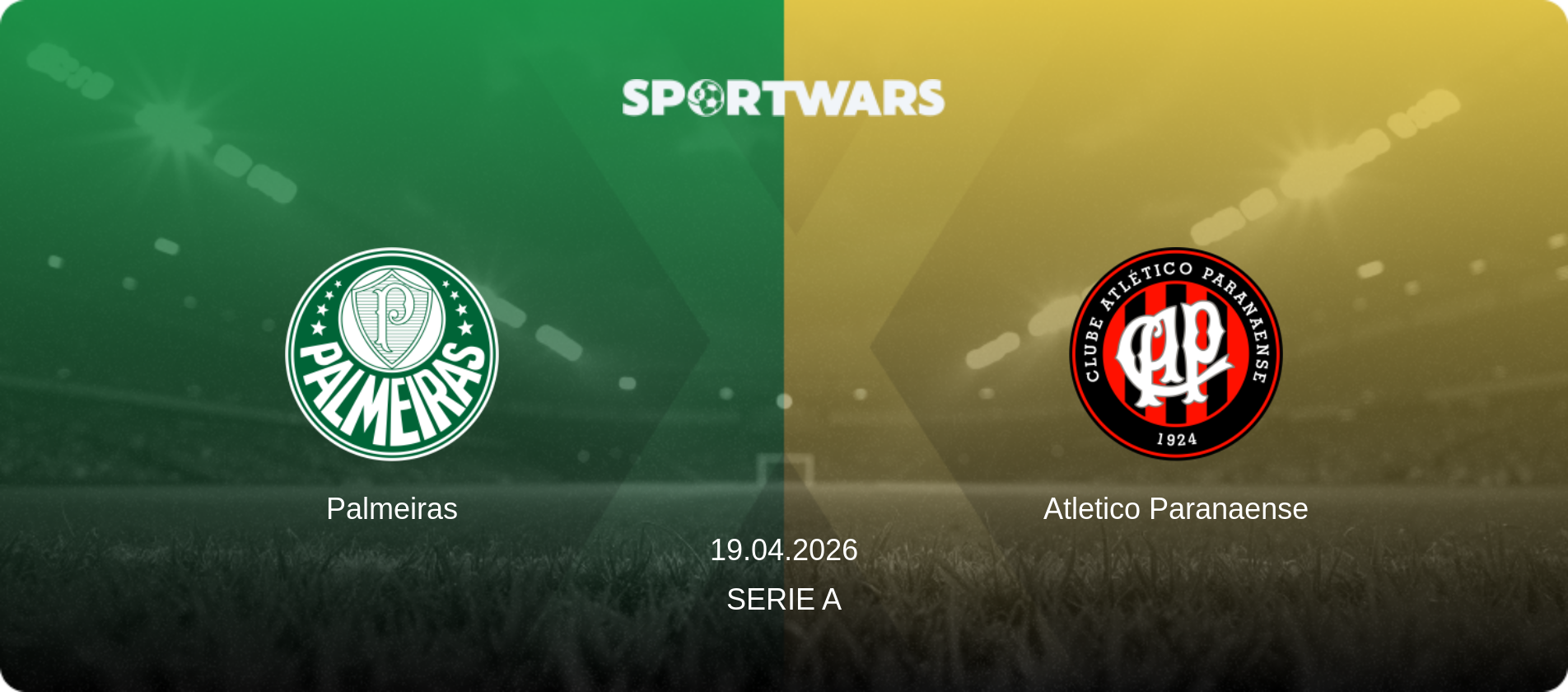 Palmeiras — Atletico Paranaense, 19.04.2026 — Serie A (match preview)