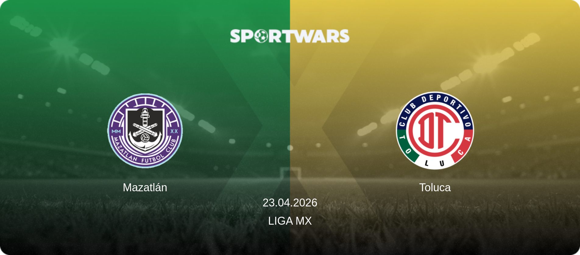 Mazatlán — Toluca, 23.04.2026 — Liga MX (match preview)