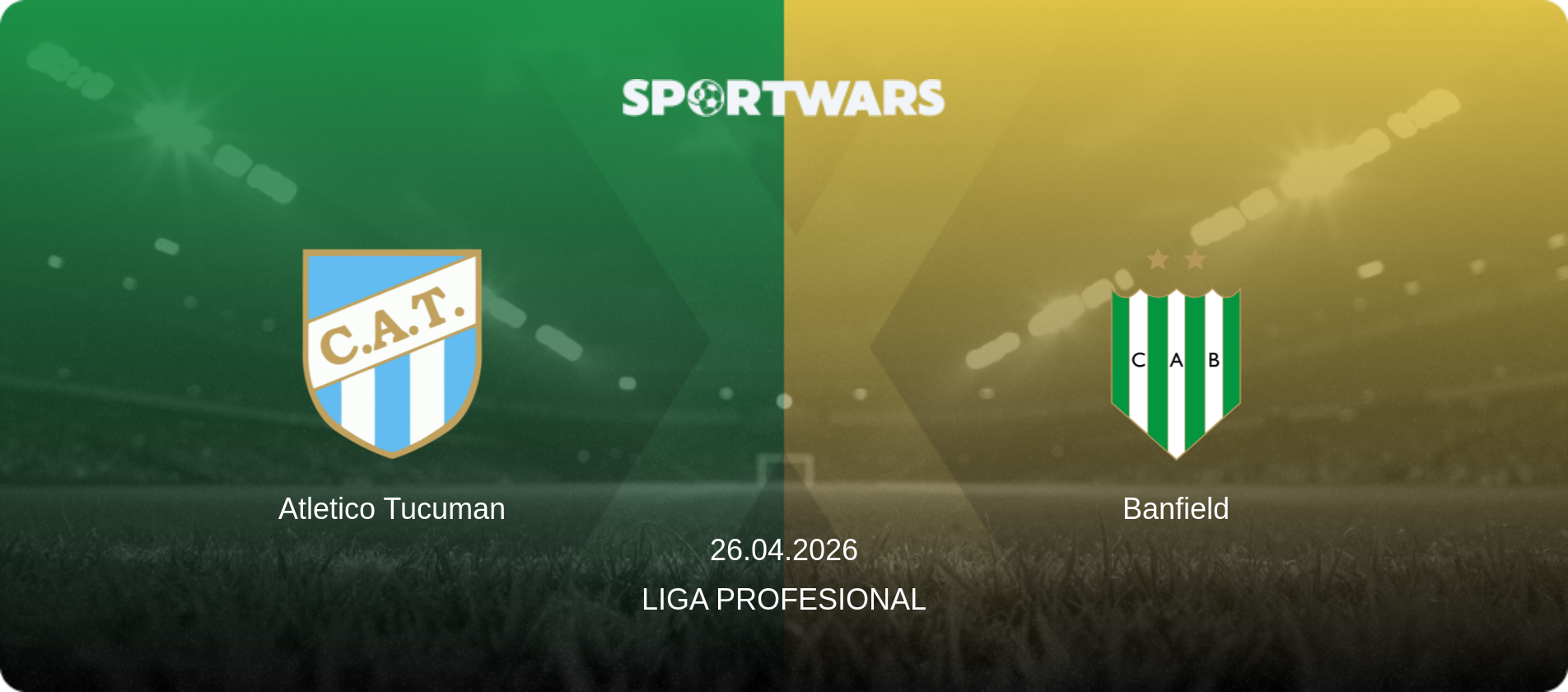 Atletico Tucuman — Banfield, 26.04.2026 — Liga Profesional (match preview)