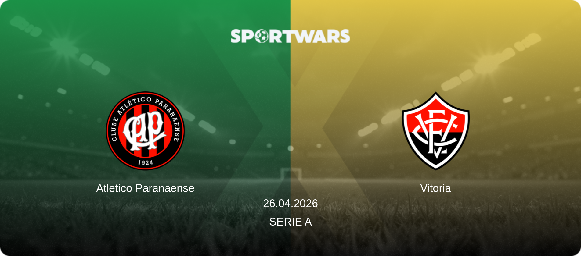 Atletico Paranaense — Vitoria, 26.04.2026 — Serie A (match preview)