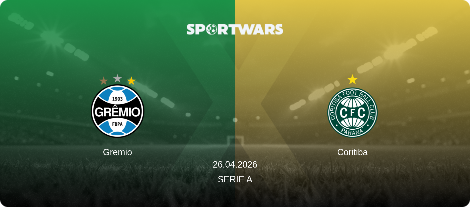 Gremio — Coritiba, 26.04.2026 — Serie A (match preview)