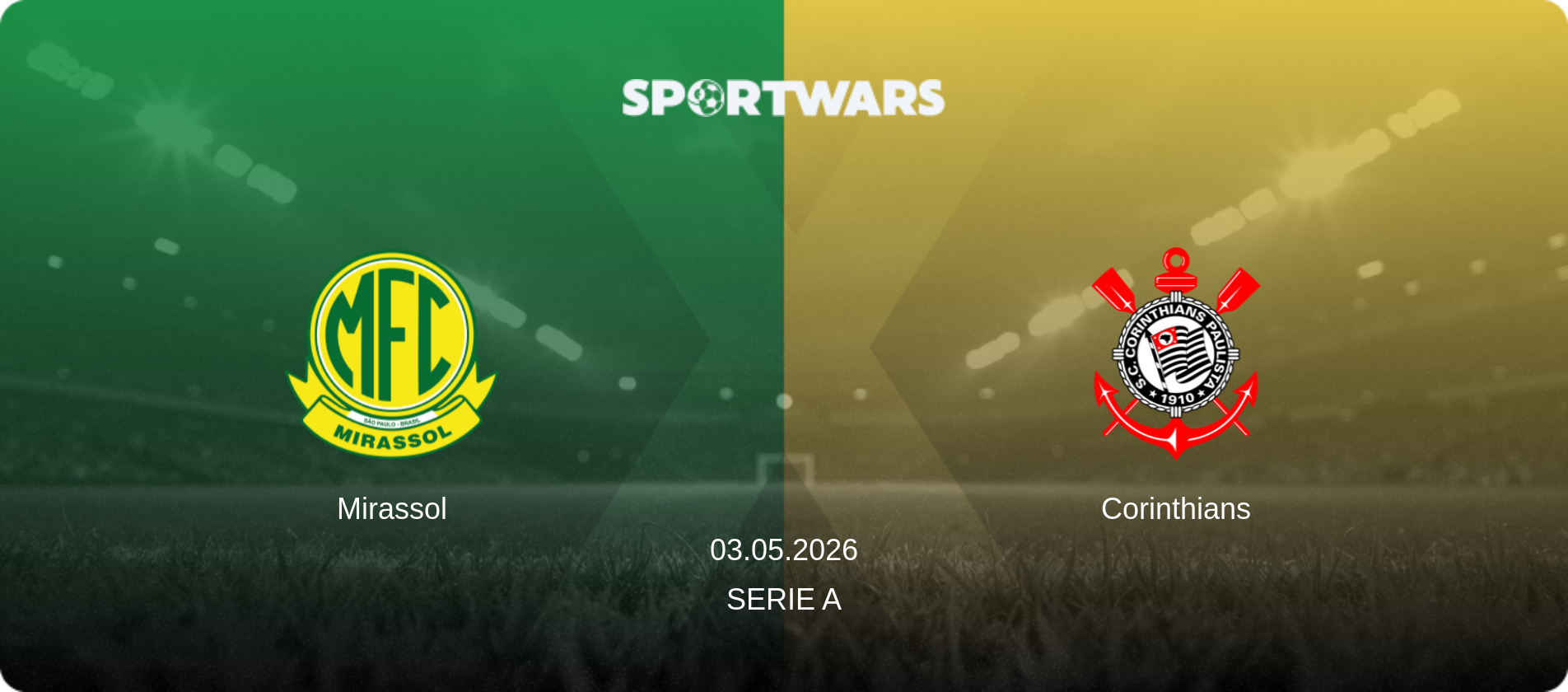 Mirassol — Corinthians, 03.05.2026 — Serie A (match preview)