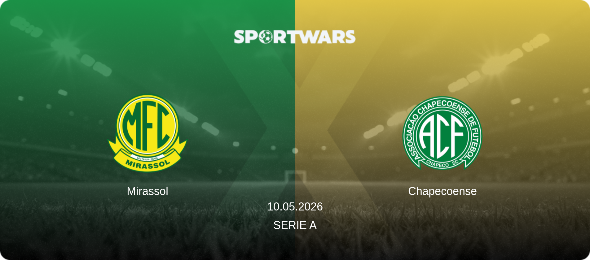 Mirassol — Chapecoense, 10.05.2026 — Serie A (match preview)