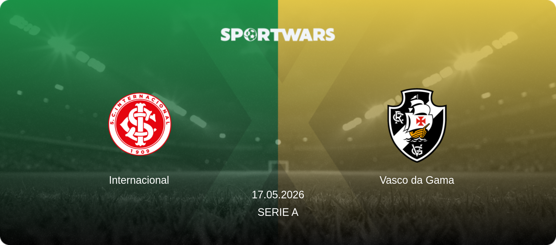 Internacional — Vasco da Gama, 17.05.2026 — Serie A (match preview)