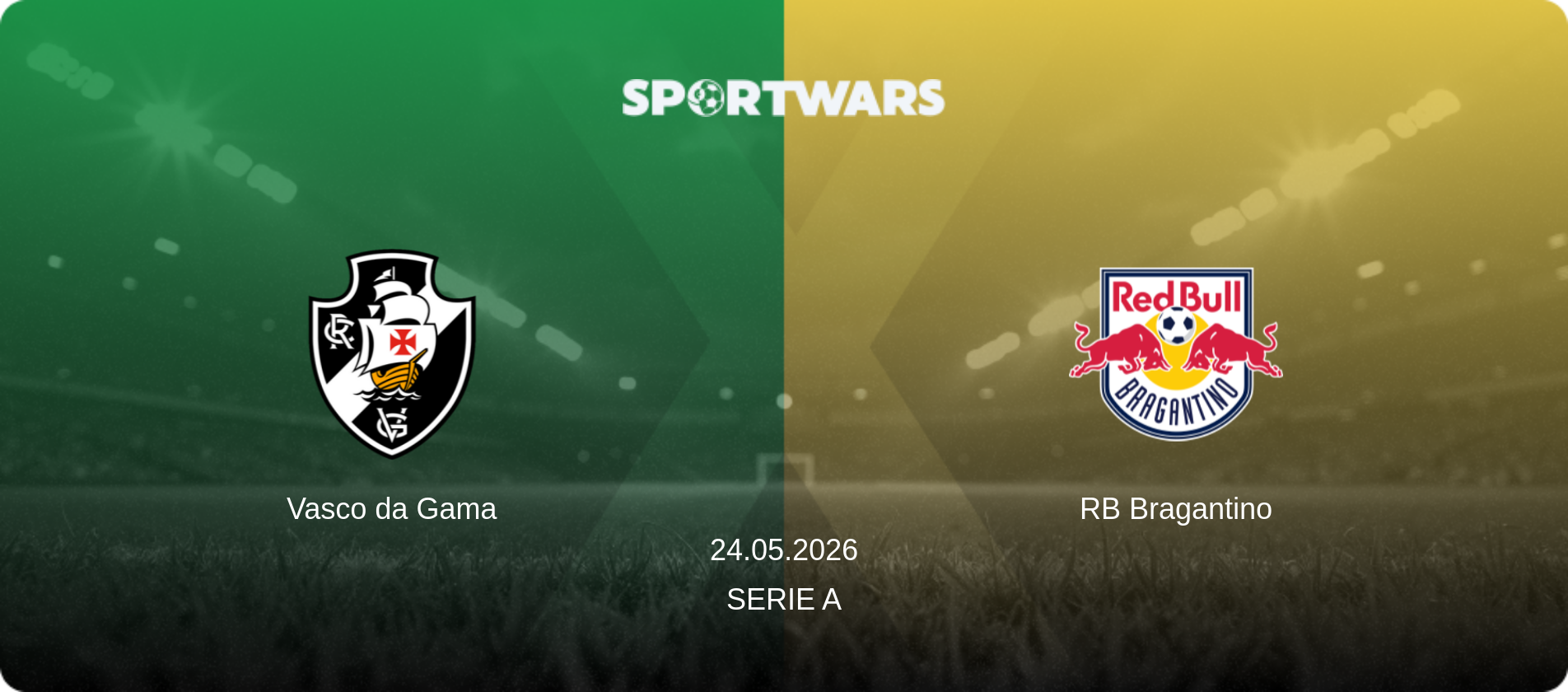 Vasco da Gama — RB Bragantino, 24.05.2026 — Serie A (match preview)
