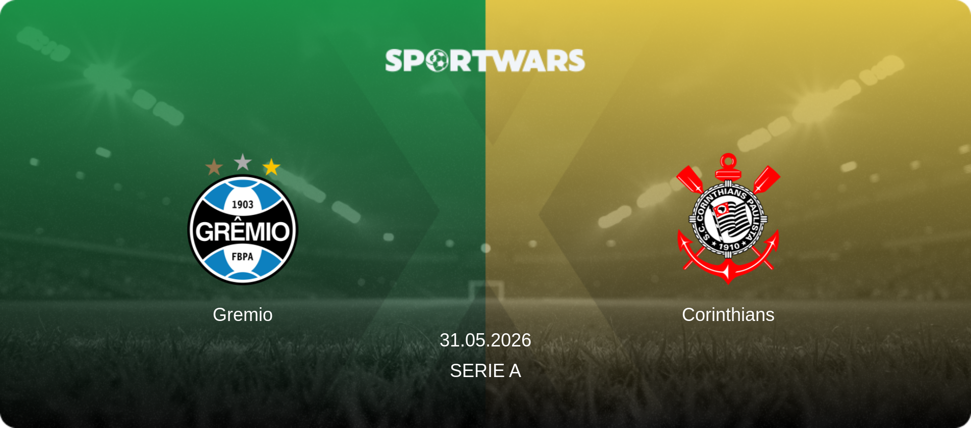 Gremio — Corinthians, 31.05.2026 — Serie A (match preview)