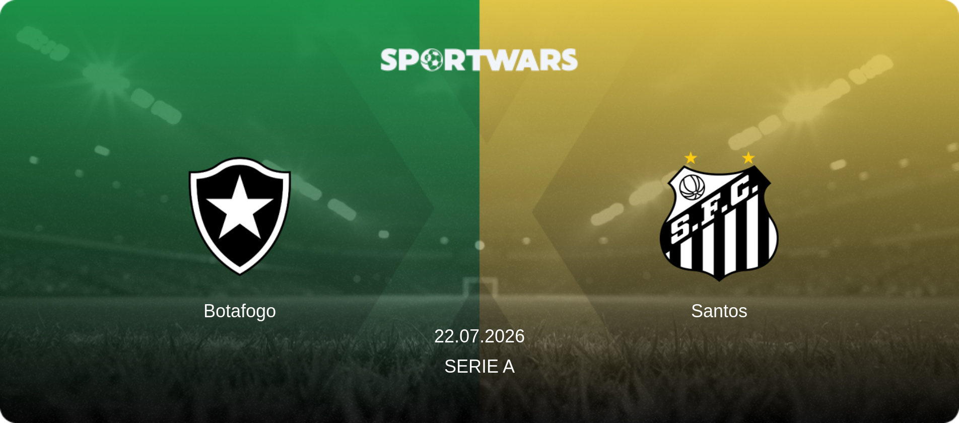 Botafogo — Santos, 22.07.2026 — Serie A (match preview)