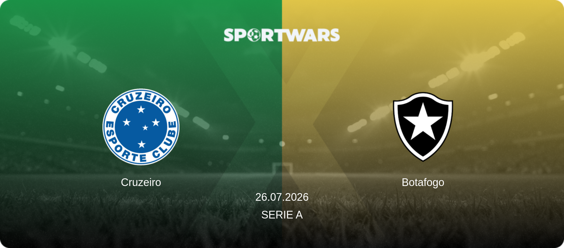 Cruzeiro — Botafogo, 26.07.2026 — Serie A (match preview)