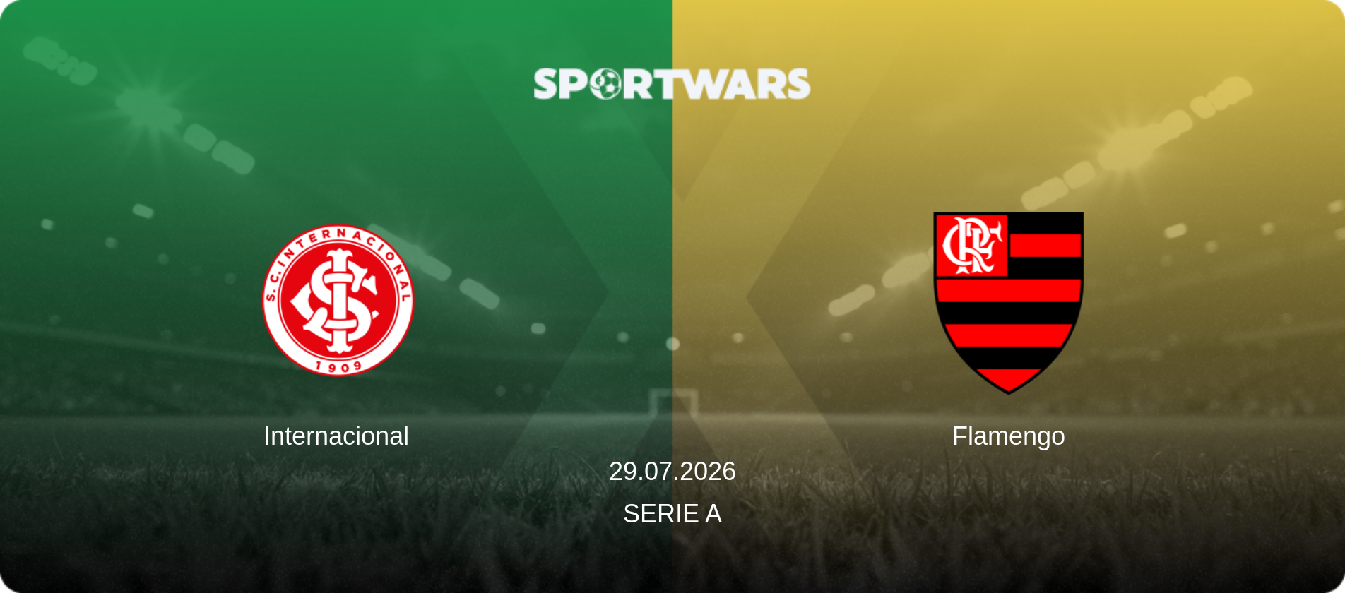 Internacional — Flamengo, 29.07.2026 — Serie A (match preview)