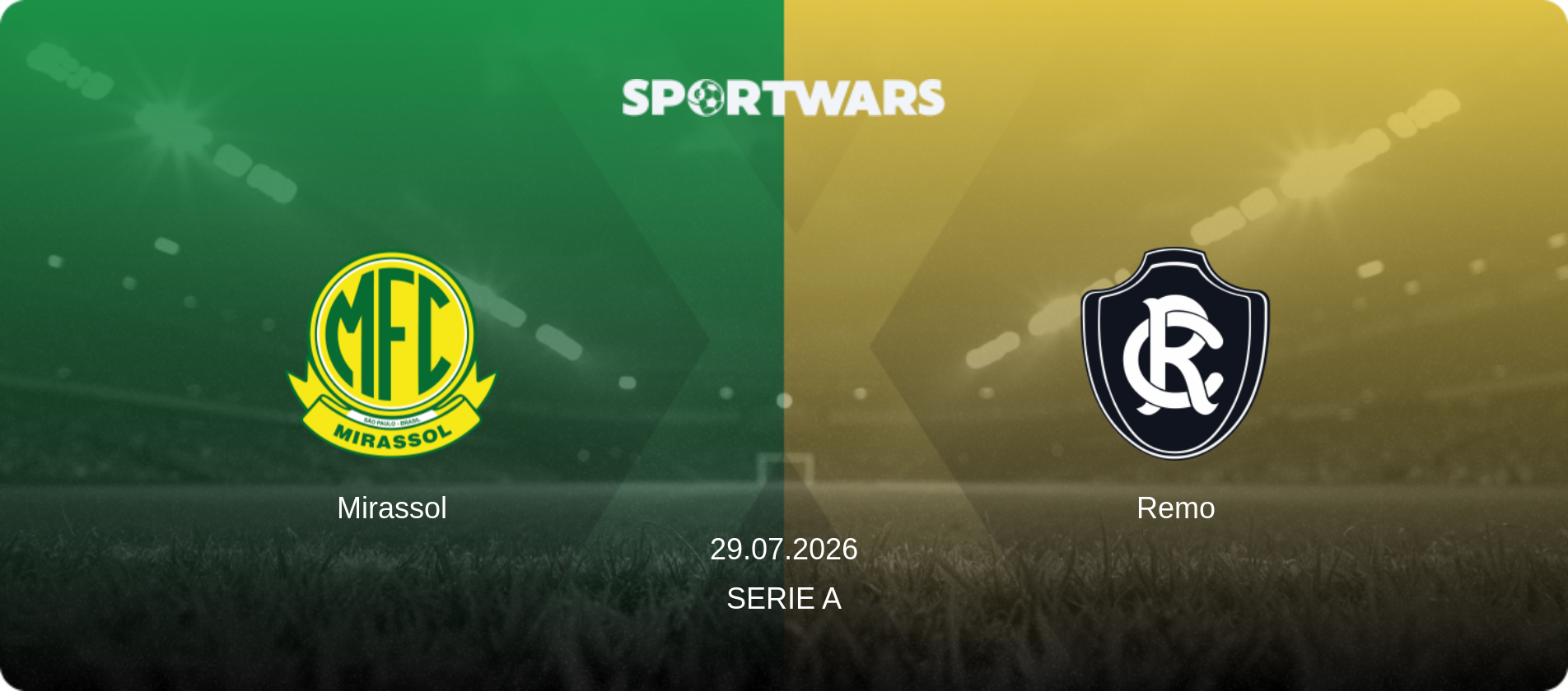 Mirassol — Remo, 29.07.2026 — Serie A (match preview)