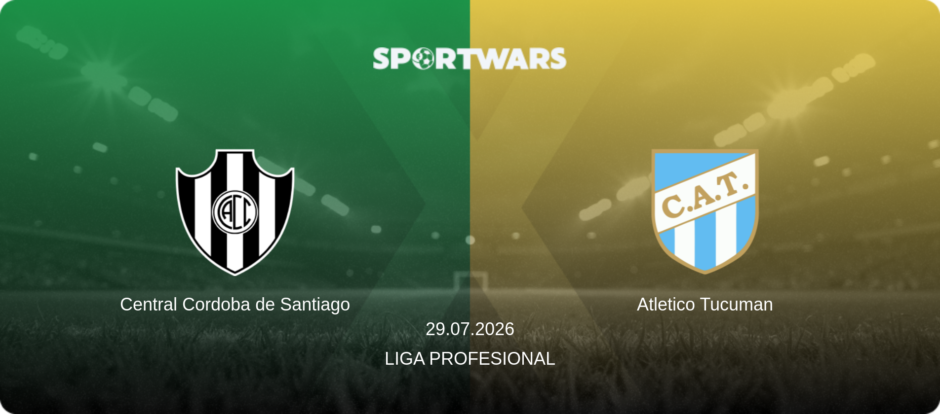 Central Cordoba de Santiago — Atletico Tucuman, 29.07.2026 — Liga Profesional (match preview)