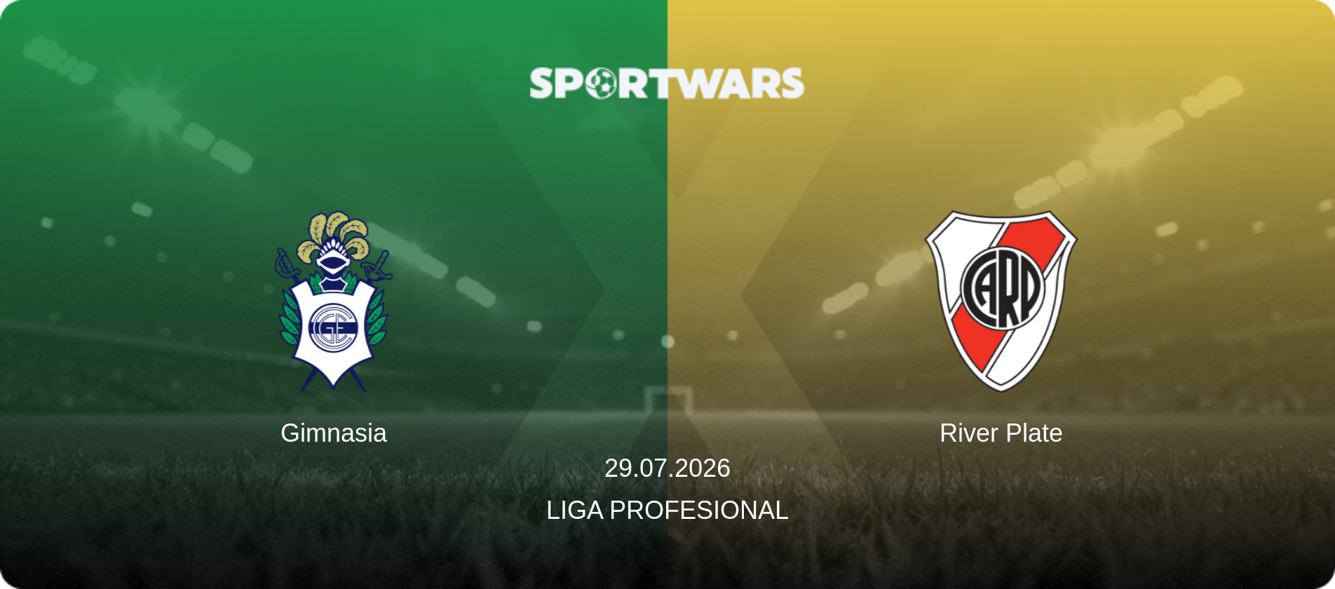 Gimnasia — River Plate, 29.07.2026 — Liga Profesional (match preview)