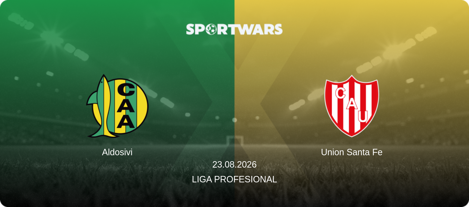 Aldosivi — Union Santa Fe, 23.08.2026 — Liga Profesional (match preview)