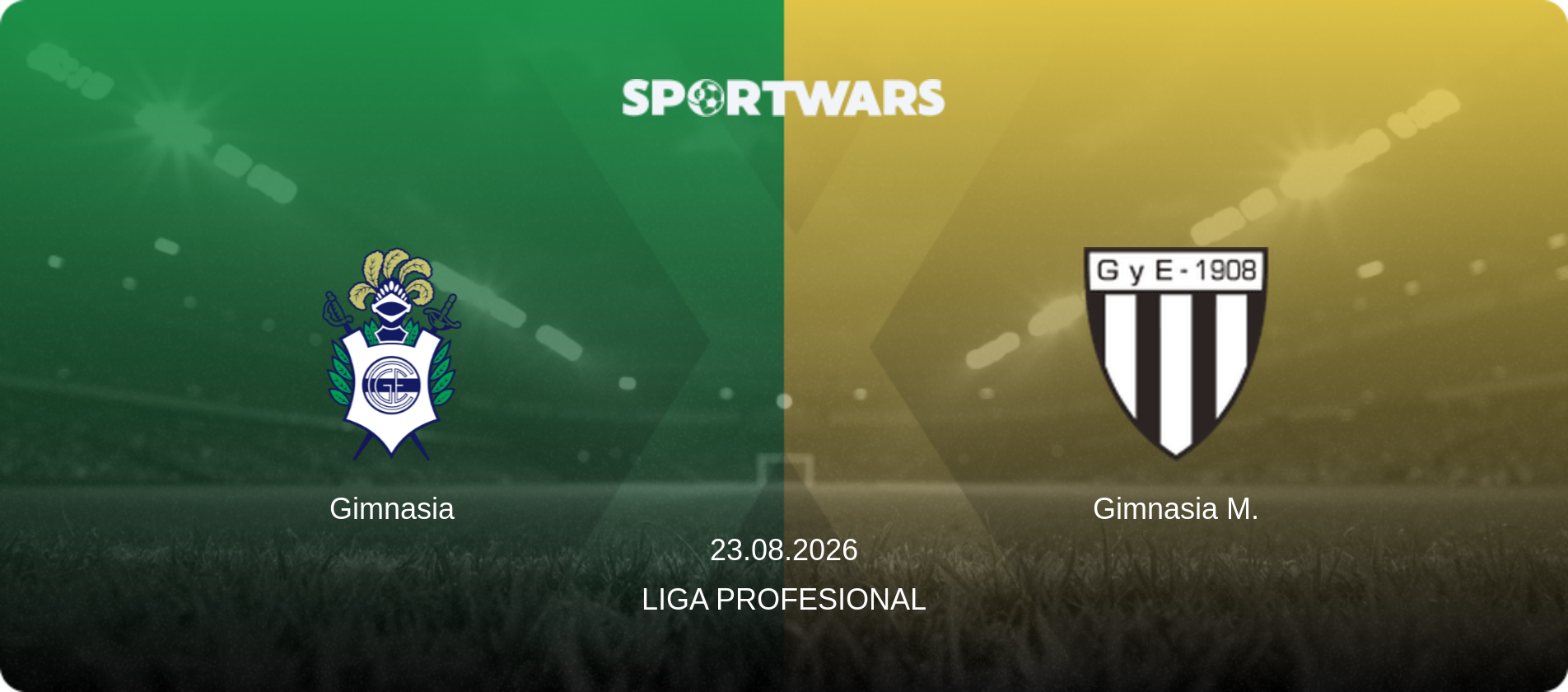 Gimnasia — Gimnasia M., 23.08.2026 — Liga Profesional (match preview)