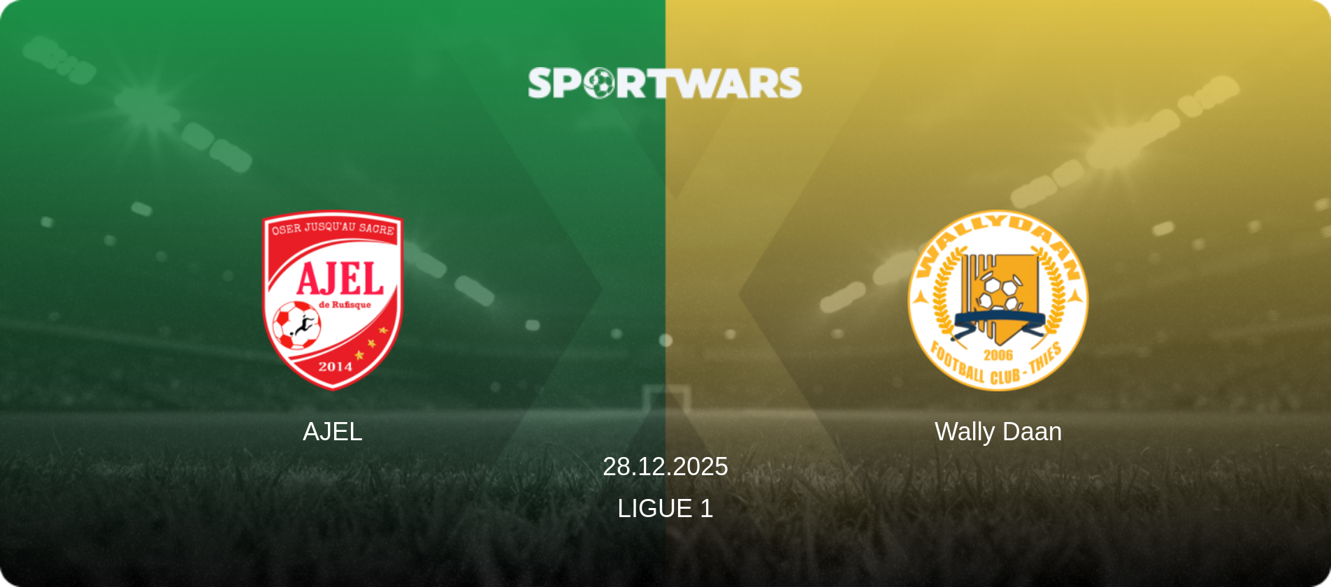 AJEL — Wally Daan, 28.12.2025 — Ligue 1 (match preview)