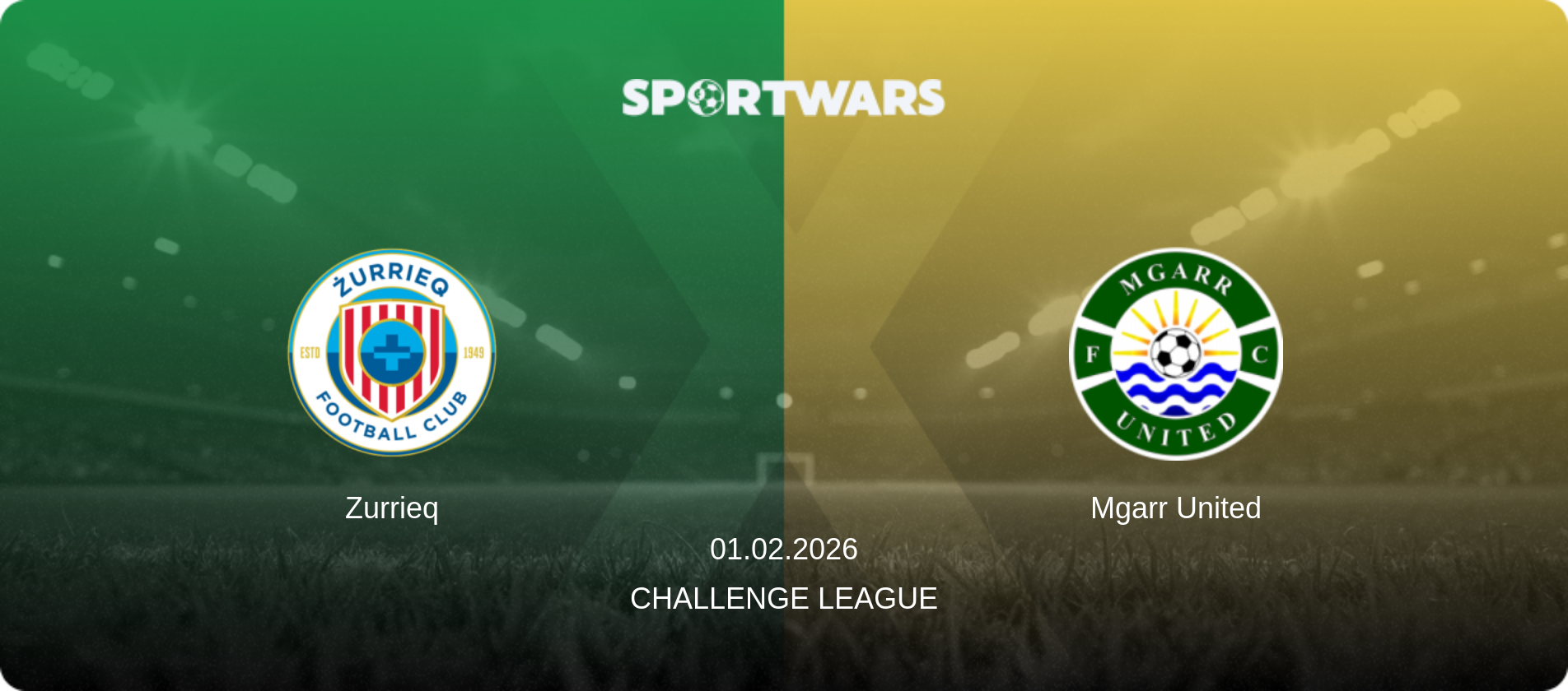 Zurrieq — Mgarr United, 01.02.2026 — Challenge League (match preview)