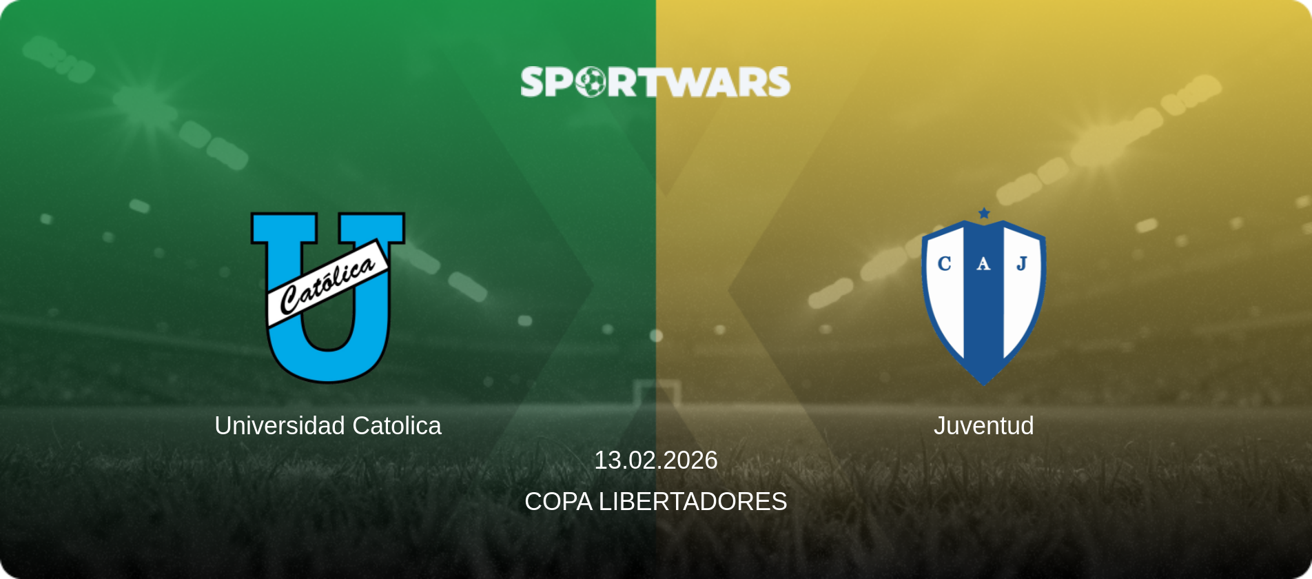 Universidad Catolica — Juventud, 13.02.2026 — Copa Libertadores (match preview)