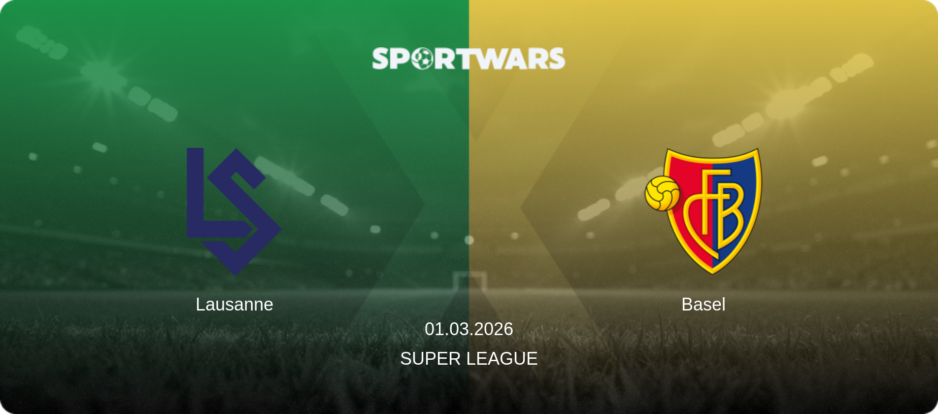 Lausanne — Basel, 01.03.2026 — Super League (match preview)