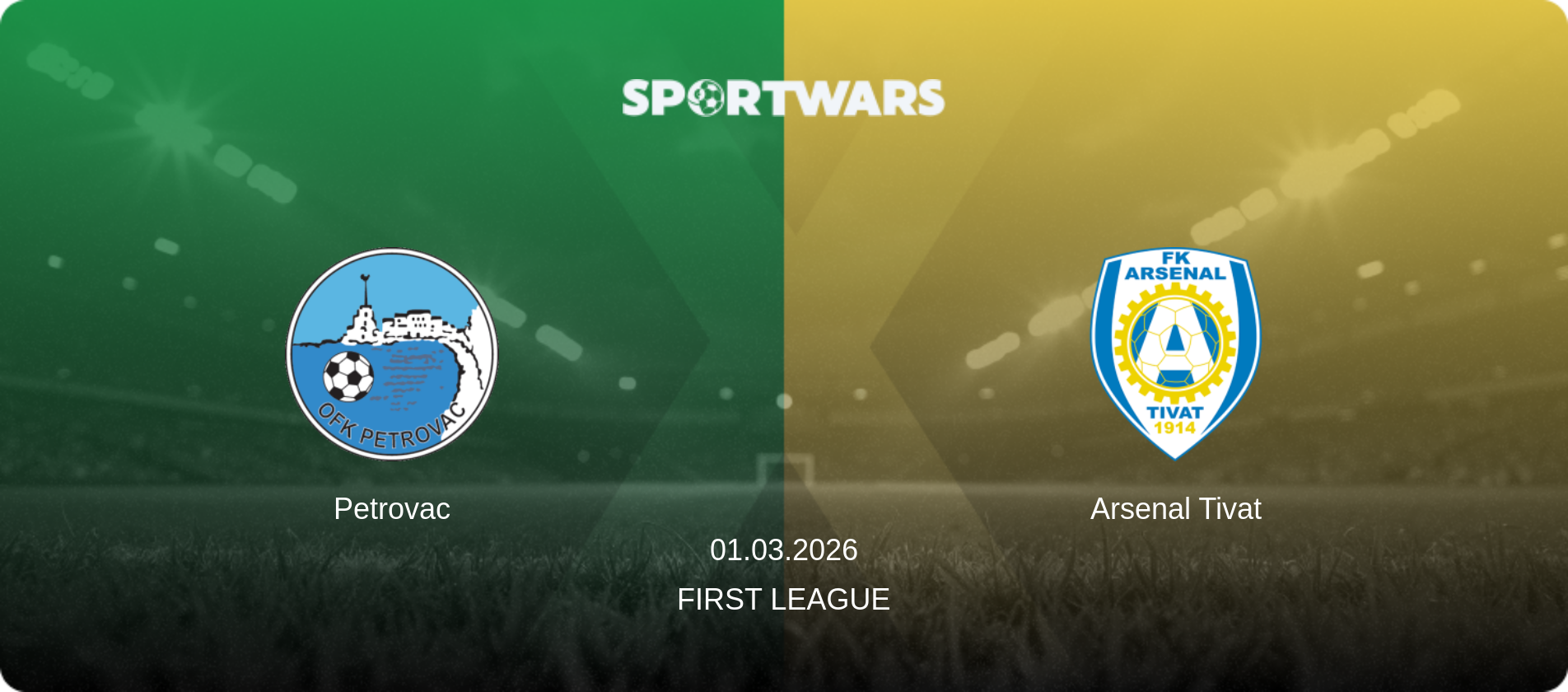 Petrovac — Arsenal Tivat, 01.03.2026 — First League (match preview)