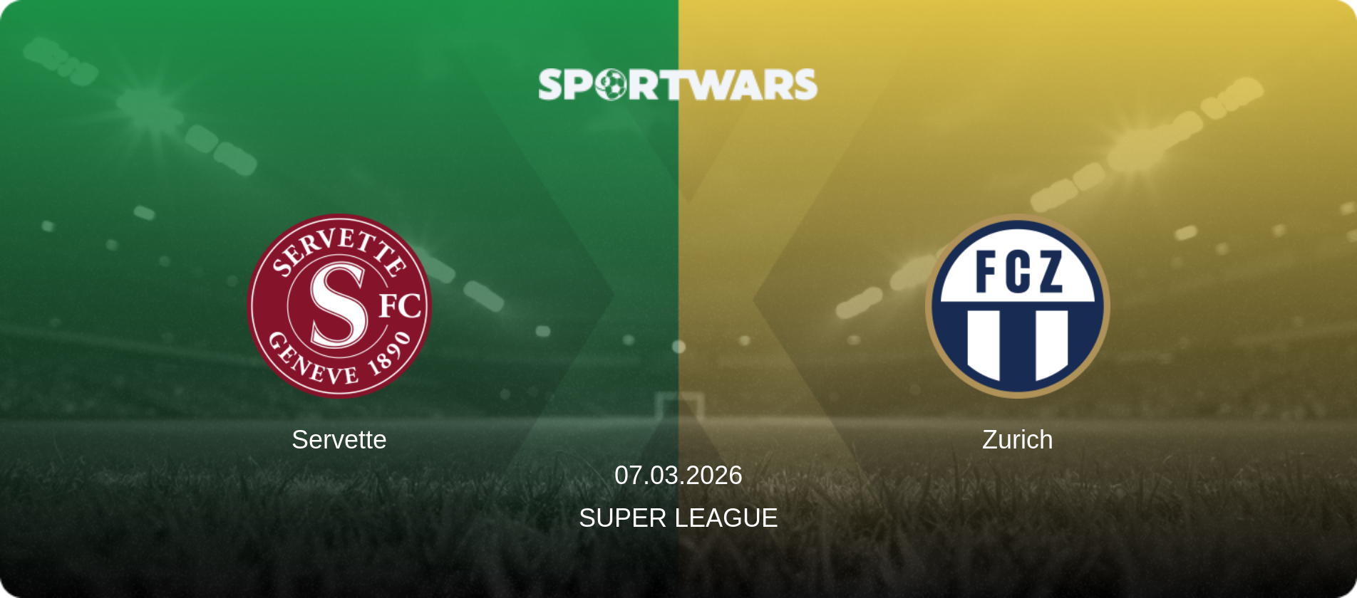 Servette — Zurich, 07.03.2026 — Super League (match preview)