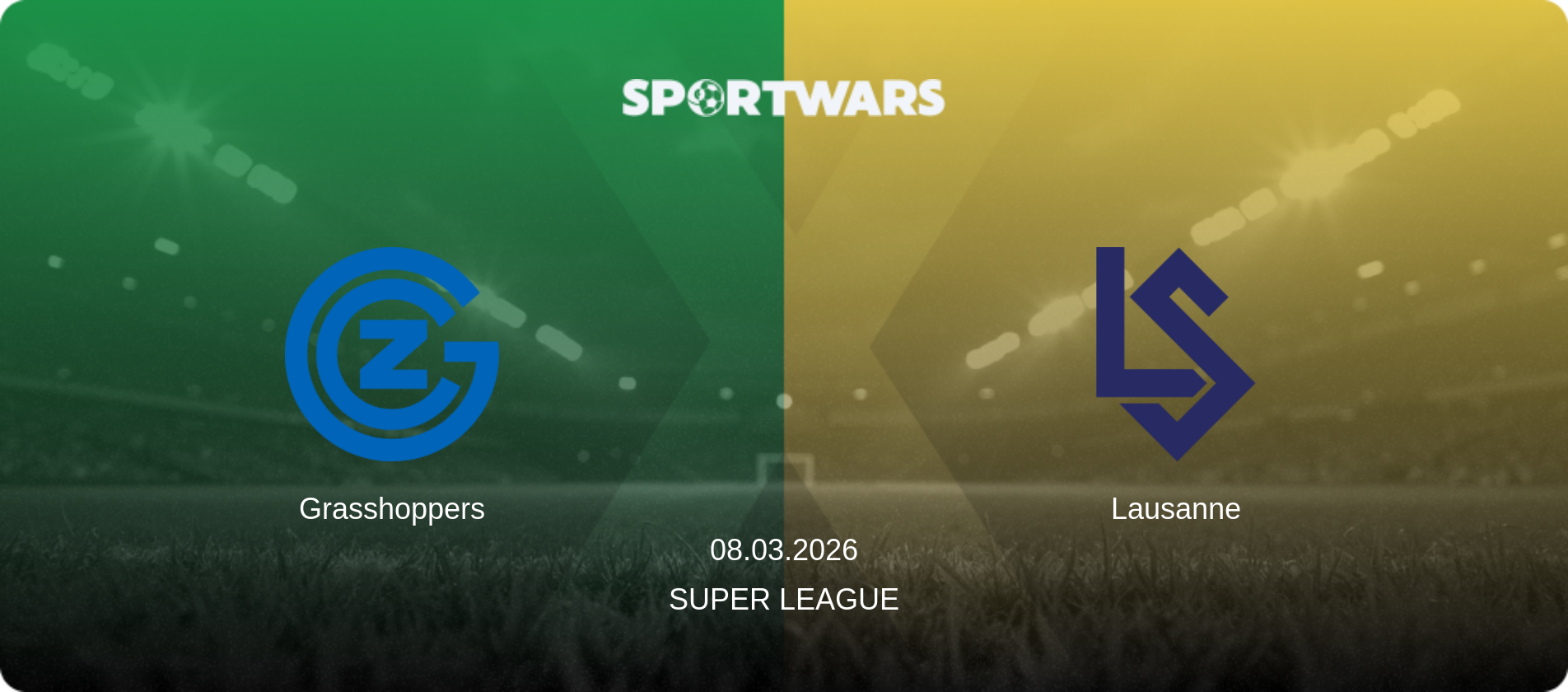 Grasshoppers — Lausanne, 08.03.2026 — Super League (match preview)