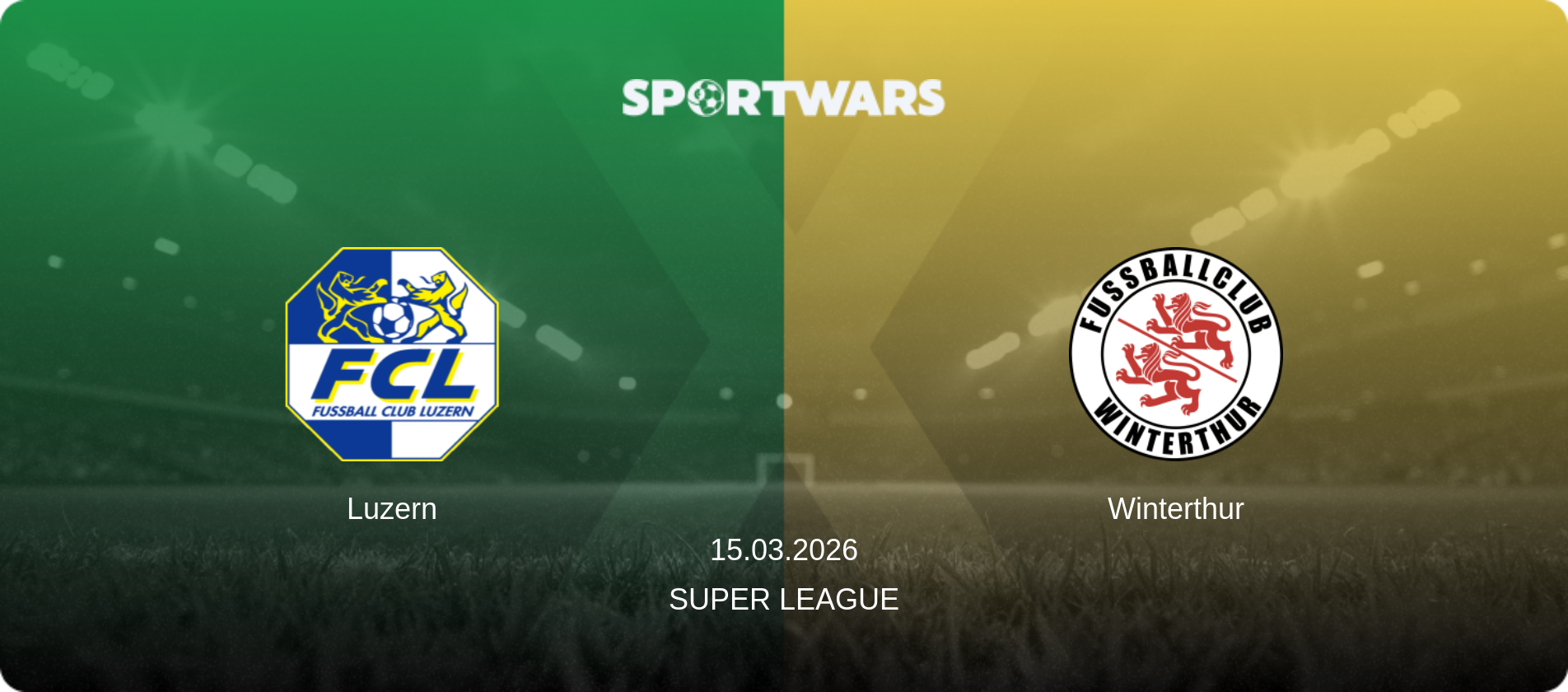 Luzern — Winterthur, 15.03.2026 — Super League (match preview)