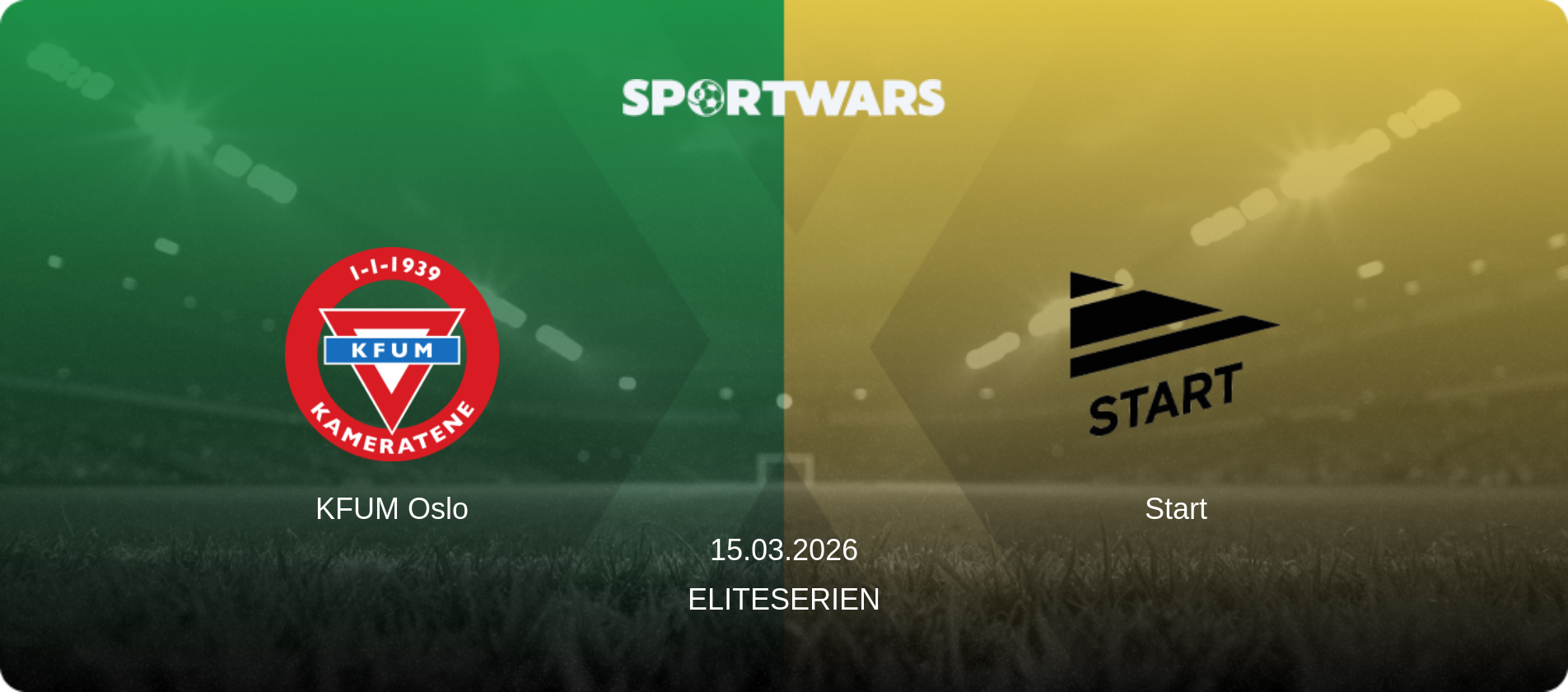 KFUM Oslo — Start, 15.03.2026 — Eliteserien (match preview)