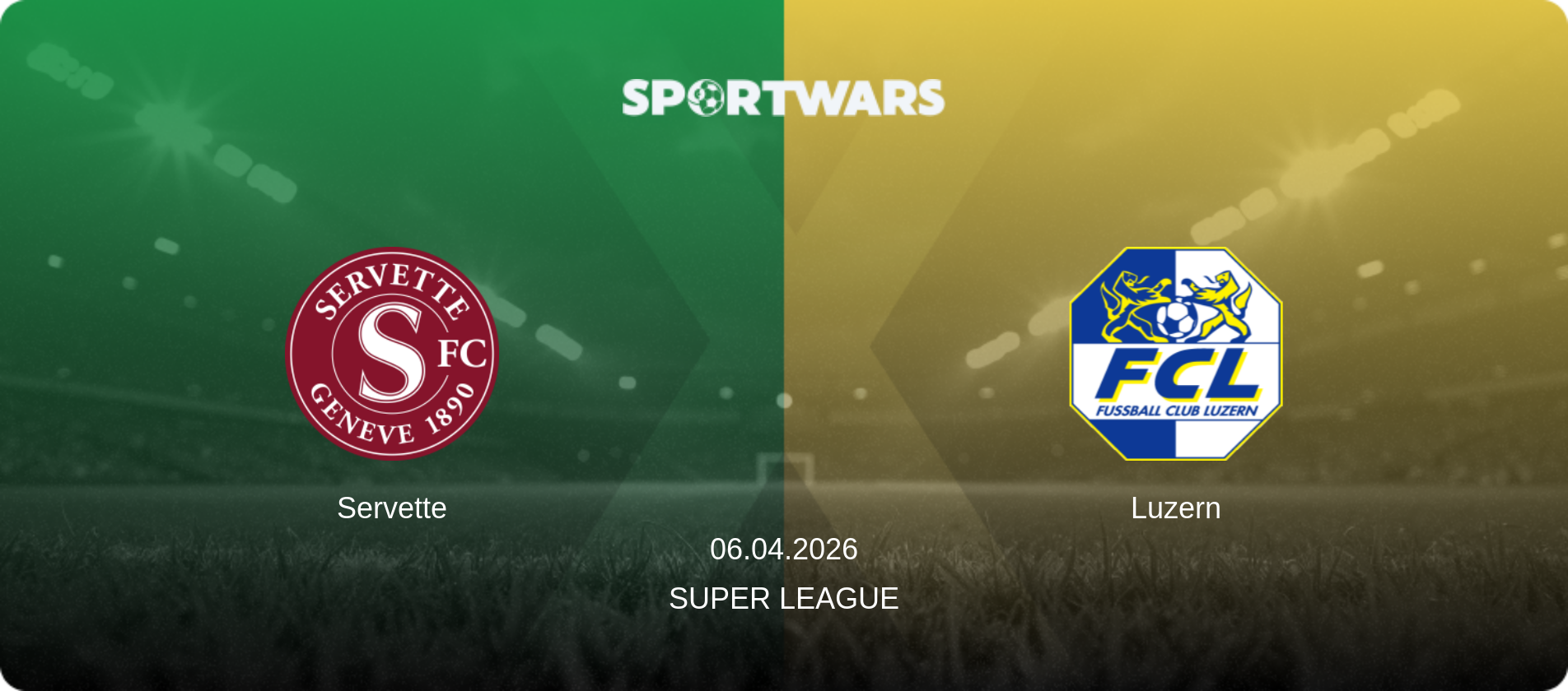 Servette — Luzern, 06.04.2026 — Super League (match preview)