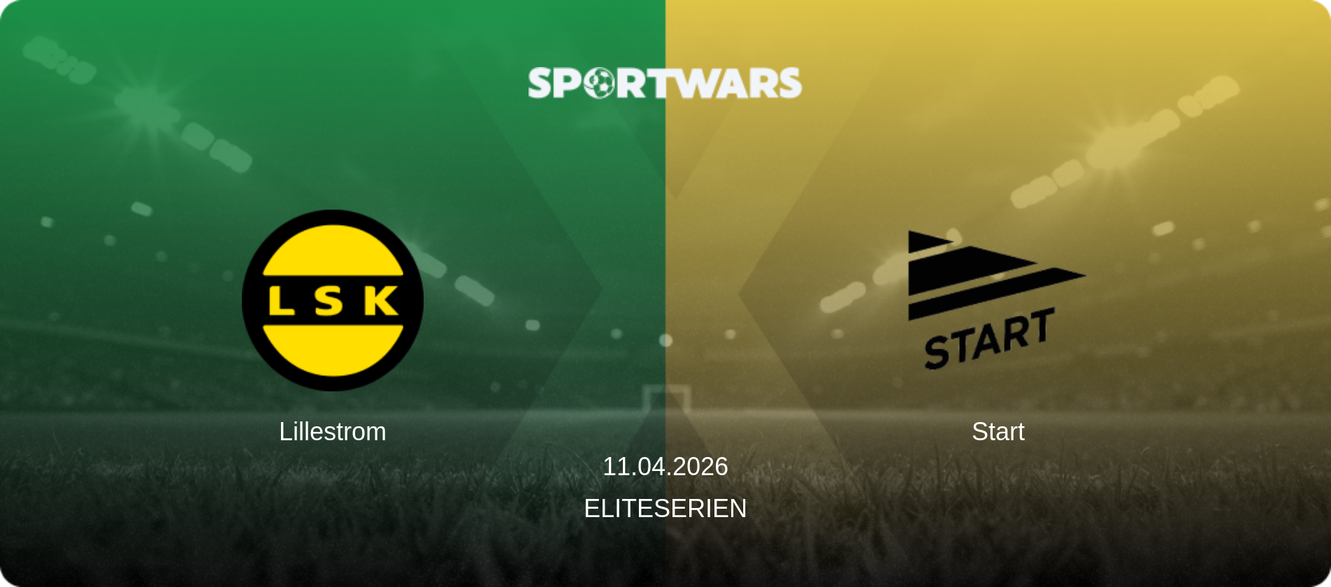 Lillestrom — Start, 11.04.2026 — Eliteserien (match preview)