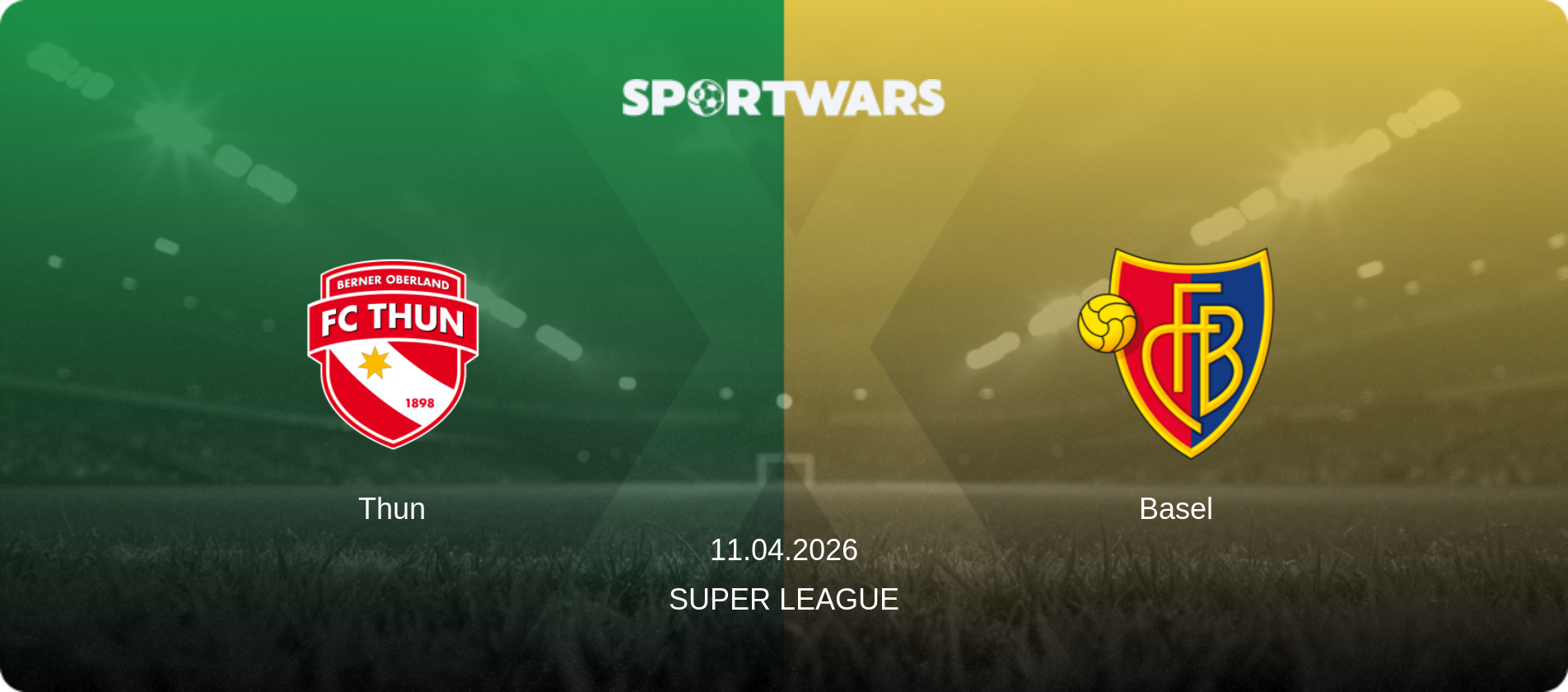 Thun — Basel, 11.04.2026 — Super League (match preview)