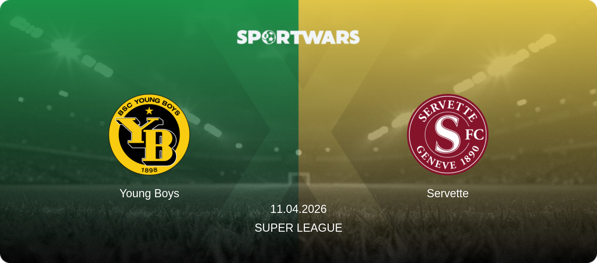 Young Boys — Servette, 11.04.2026 — Super League (match preview)