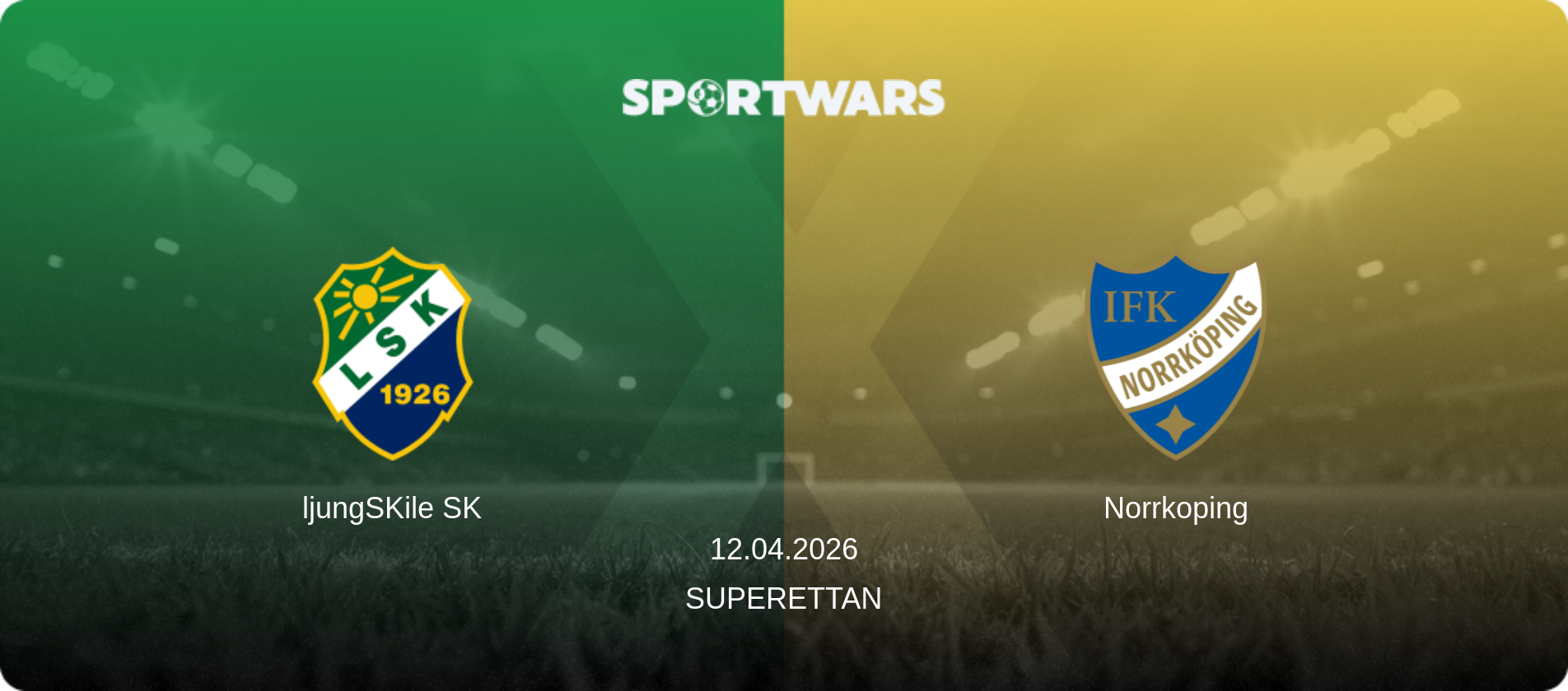 ljungSKile SK — Norrkoping, 12.04.2026 — Superettan (match preview)