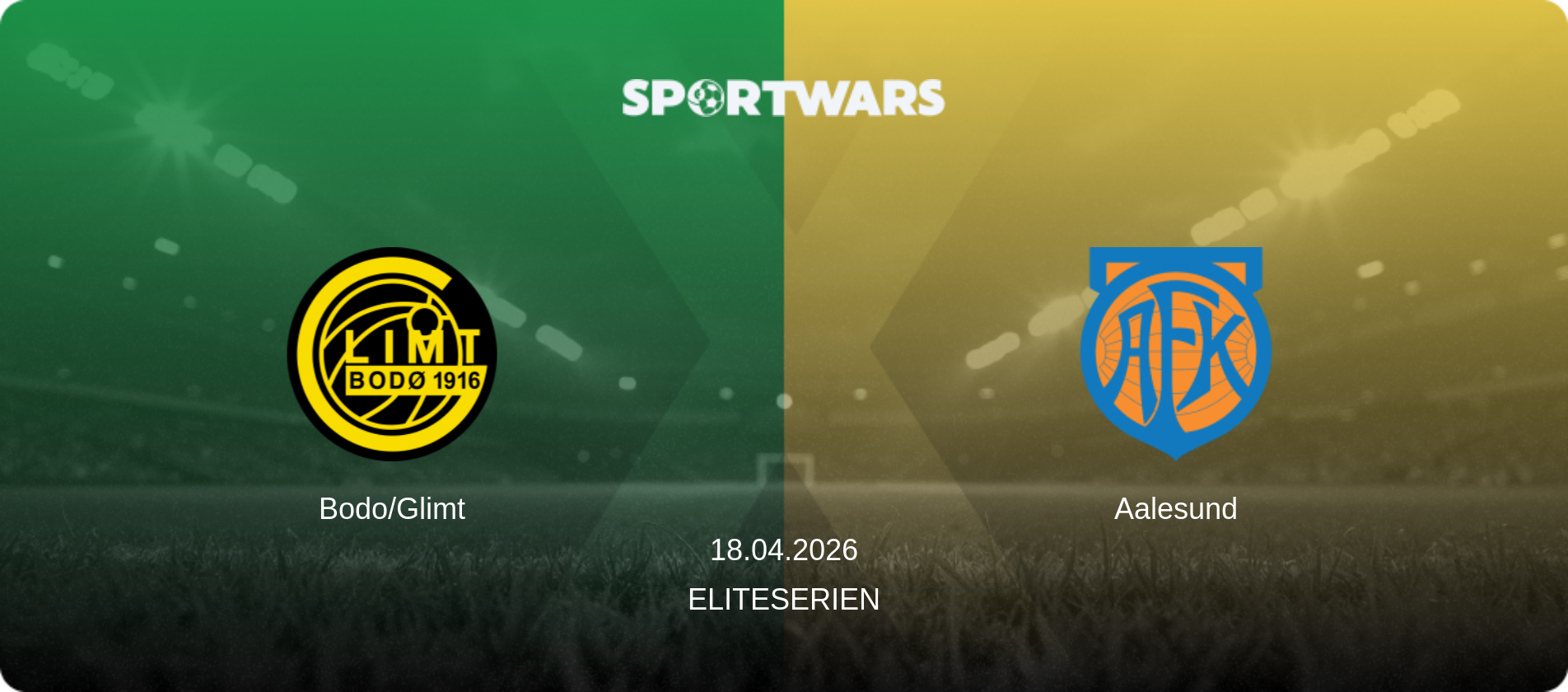 Bodo/Glimt — Aalesund, 18.04.2026 — Eliteserien (match preview)