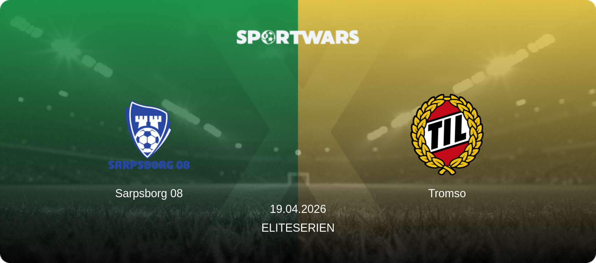 Sarpsborg 08 — Tromso, 19.04.2026 — Eliteserien (match preview)
