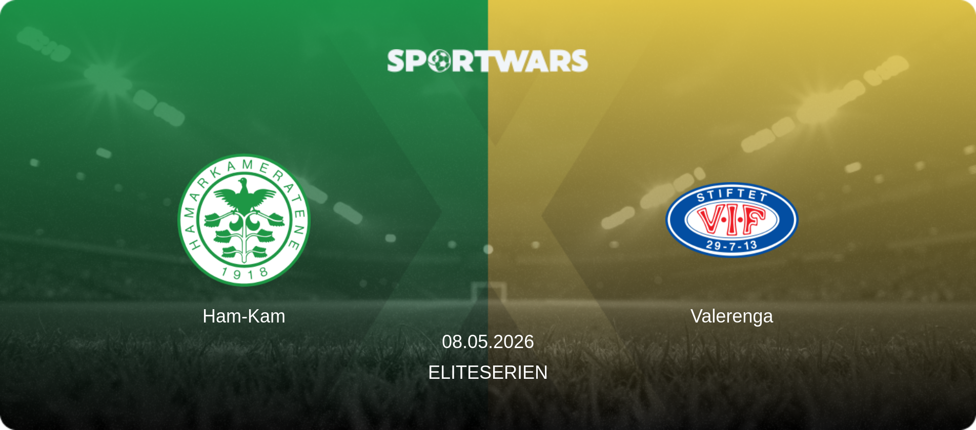 Ham-Kam — Valerenga, 08.05.2026 — Eliteserien (match preview)