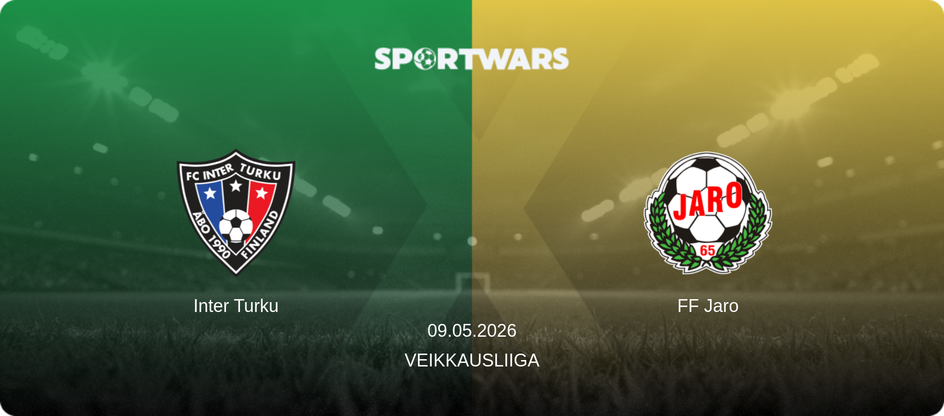 Inter Turku — FF Jaro, 09.05.2026 — Veikkausliiga (match preview)