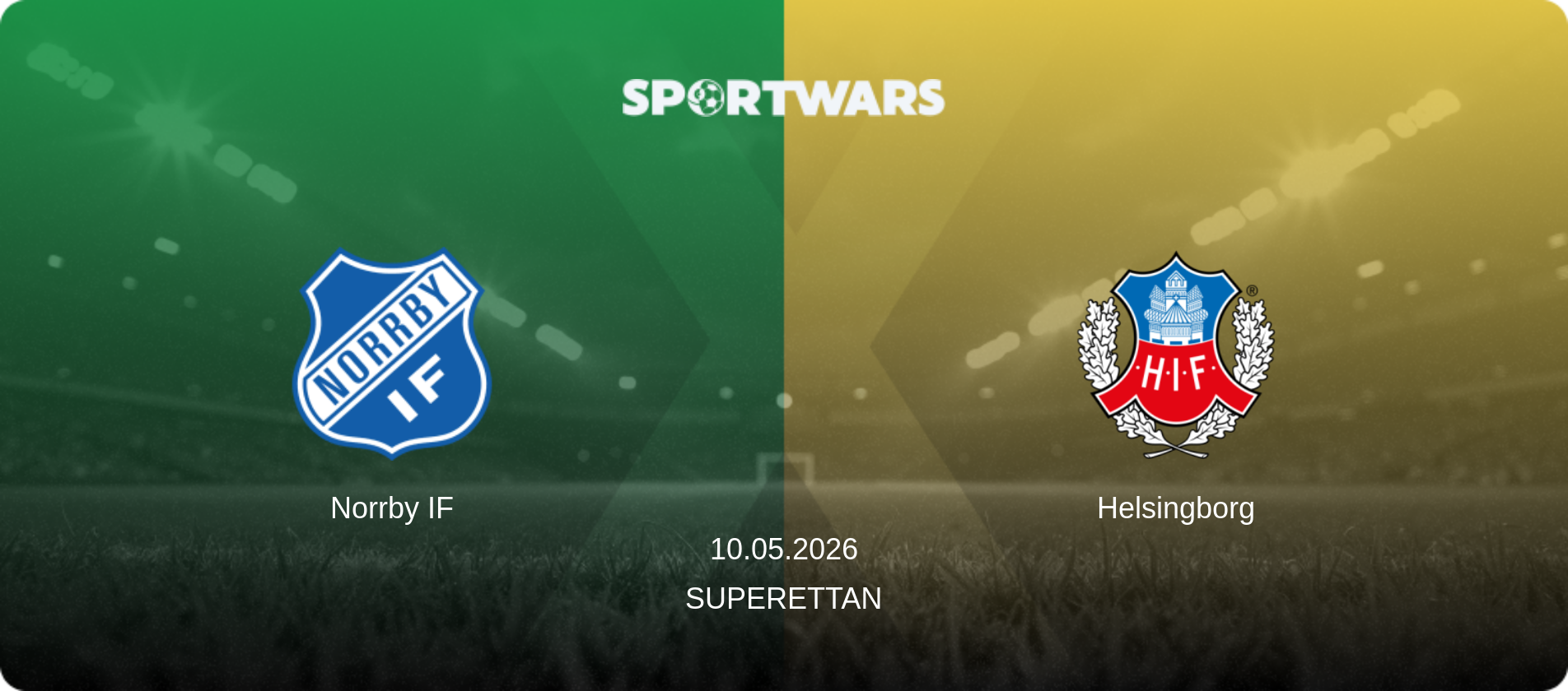 Norrby IF — Helsingborg, 10.05.2026 — Superettan (match preview)