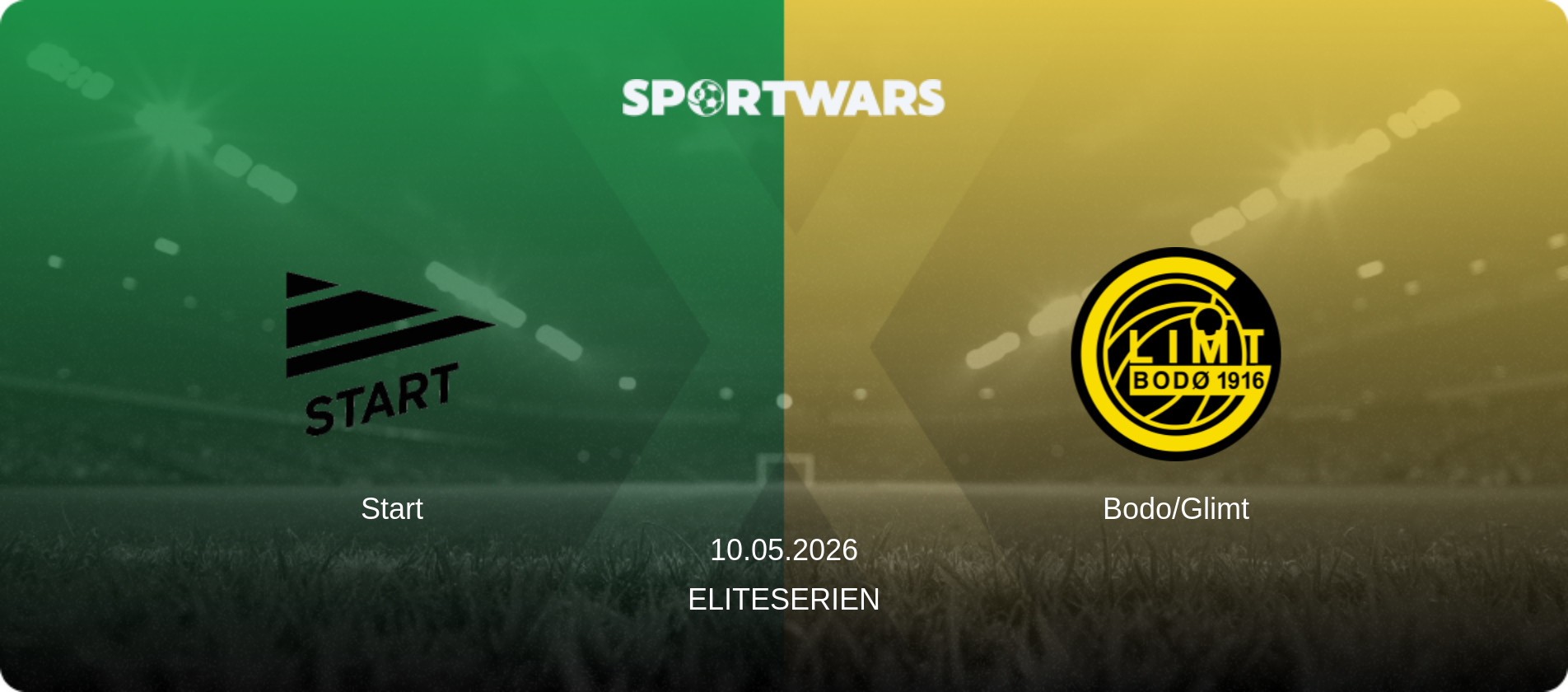 Start — Bodo/Glimt, 10.05.2026 — Eliteserien (match preview)
