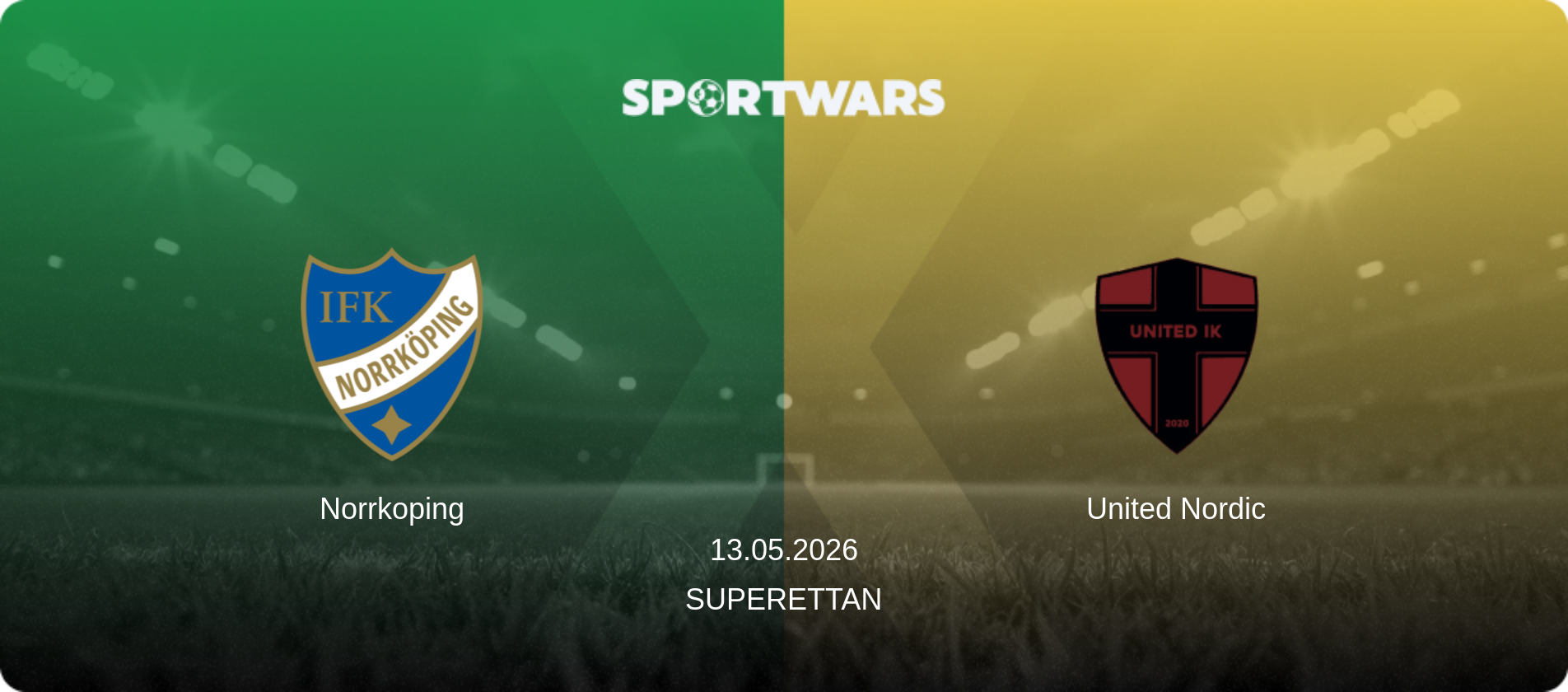 Norrkoping — United Nordic, 13.05.2026 — Superettan (match preview)