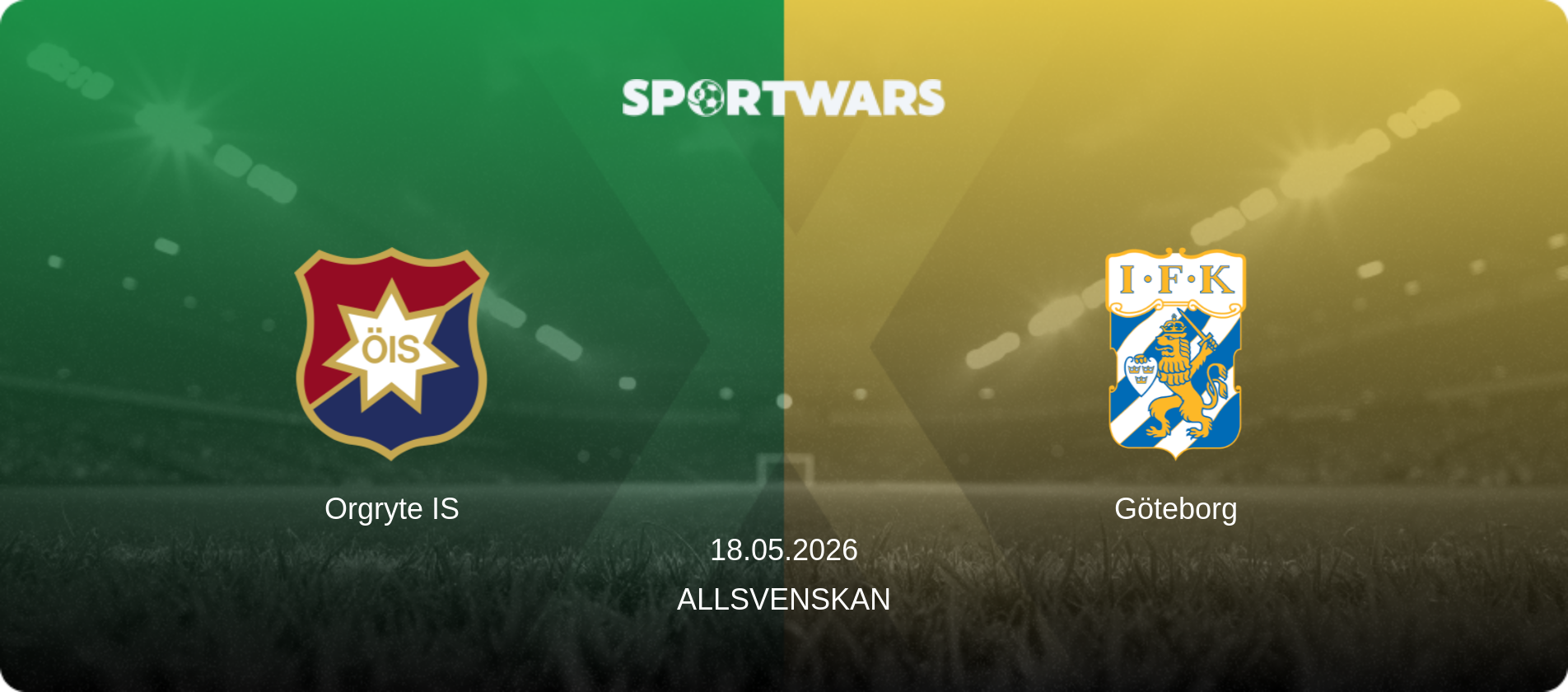 Orgryte IS — Göteborg, 18.05.2026 — Allsvenskan (match preview)