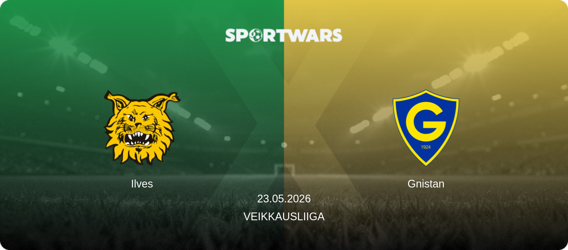 Ilves — Gnistan, 23.05.2026 — Veikkausliiga (match preview)