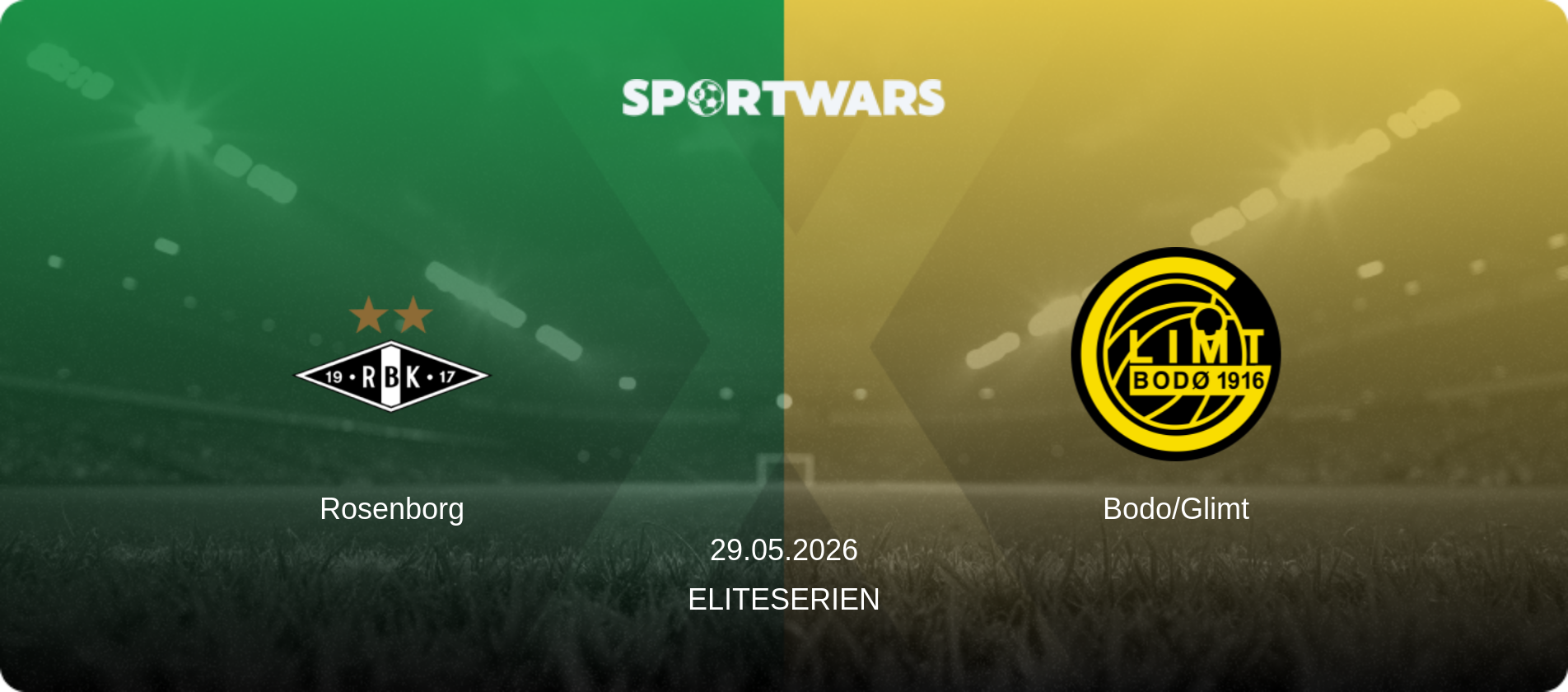 Rosenborg — Bodo/Glimt, 29.05.2026 — Eliteserien (match preview)