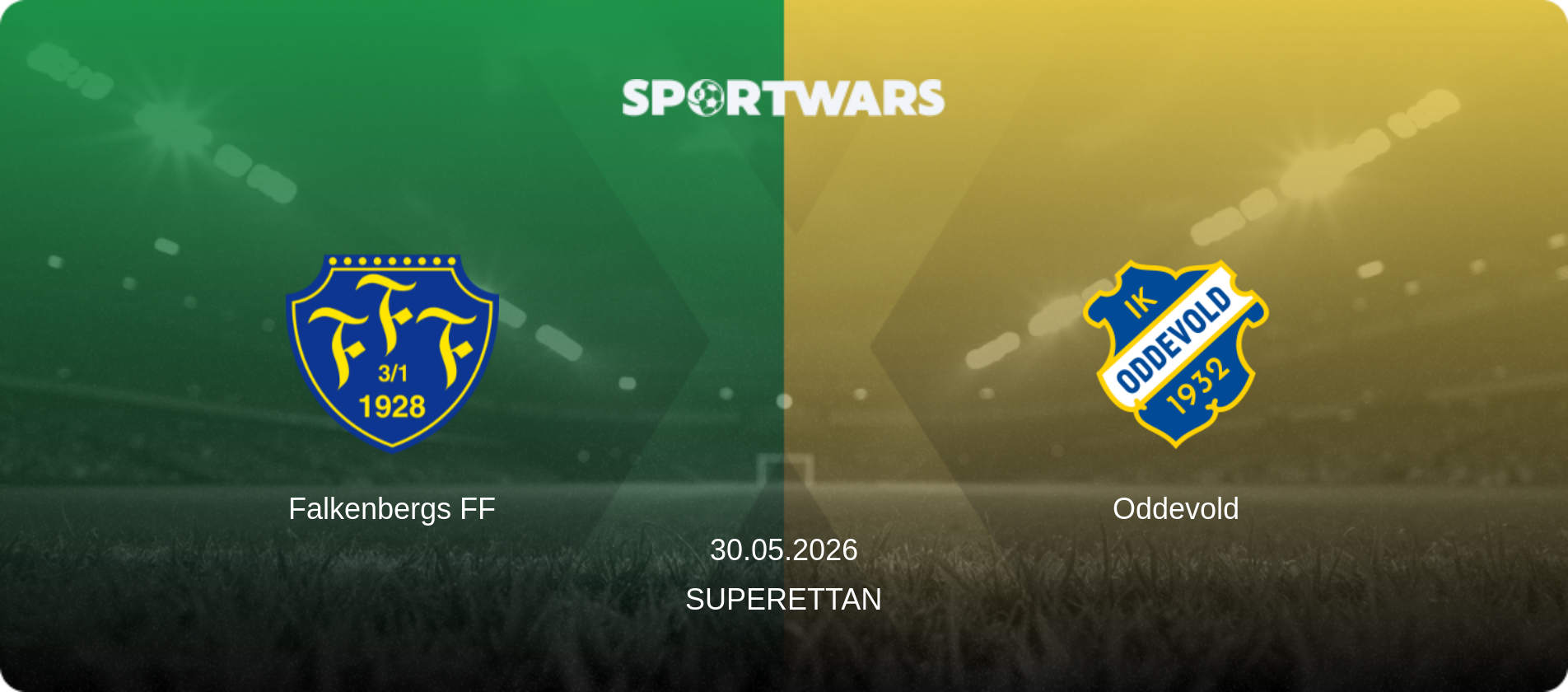 Falkenbergs FF — Oddevold, 30.05.2026 — Superettan (match preview)