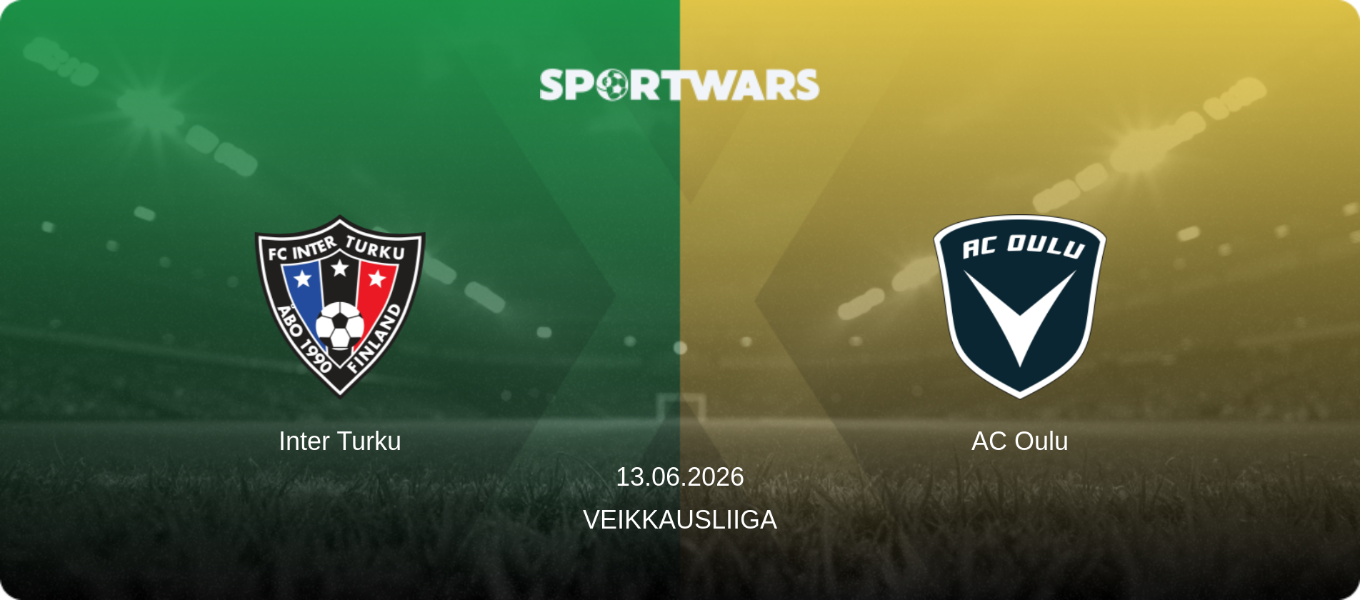 Inter Turku — AC Oulu, 13.06.2026 — Veikkausliiga (match preview)