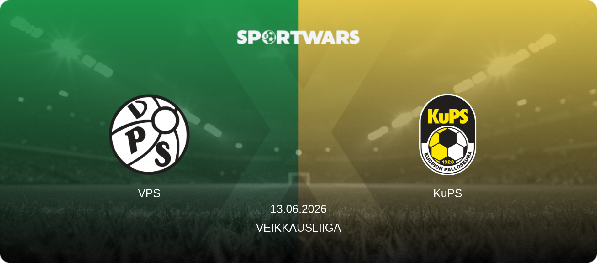 VPS — KuPS, 13.06.2026 — Veikkausliiga (match preview)