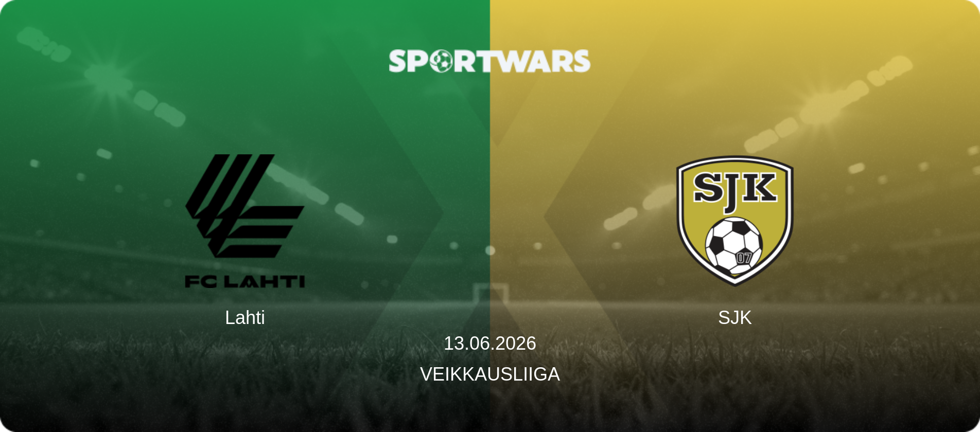 Lahti — SJK, 13.06.2026 — Veikkausliiga (match preview)